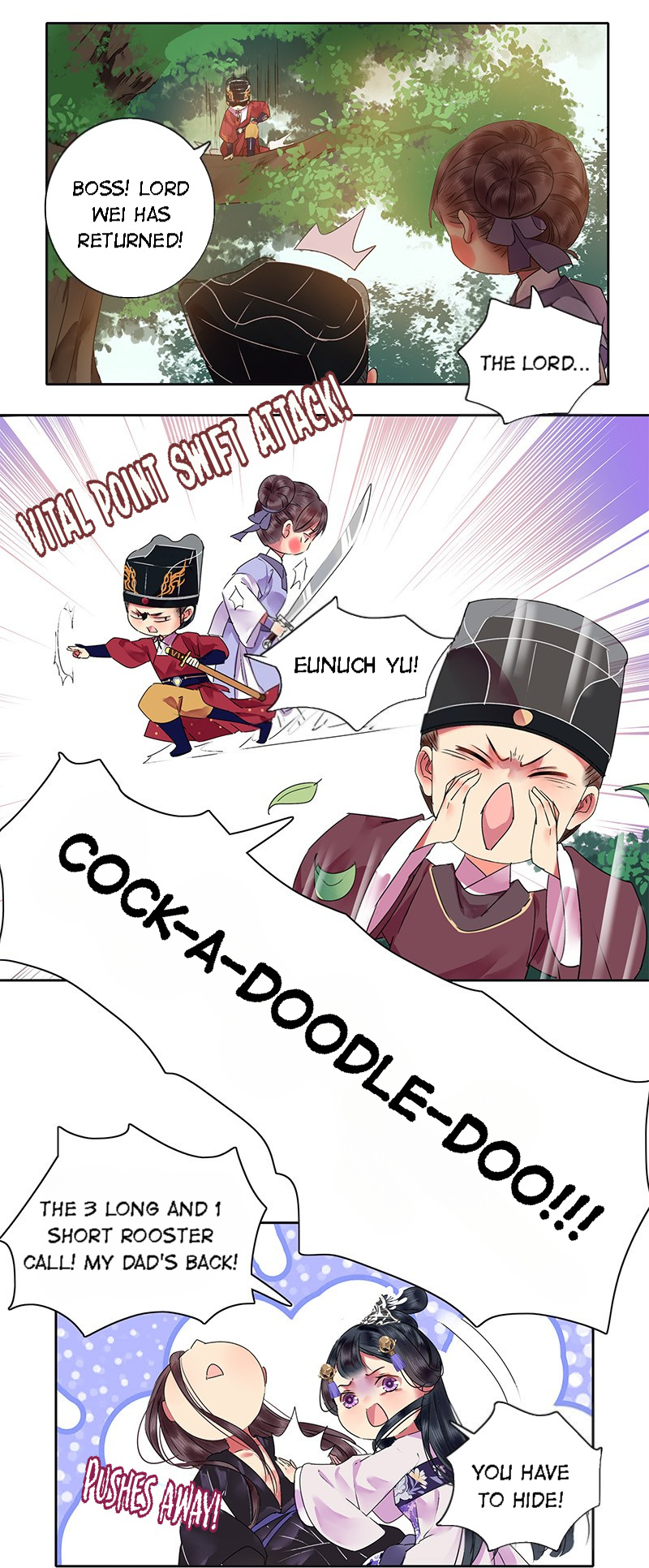 A Big Shot In The Imperial Palace - Chapter 130: Daddy's Back, Yiyi!