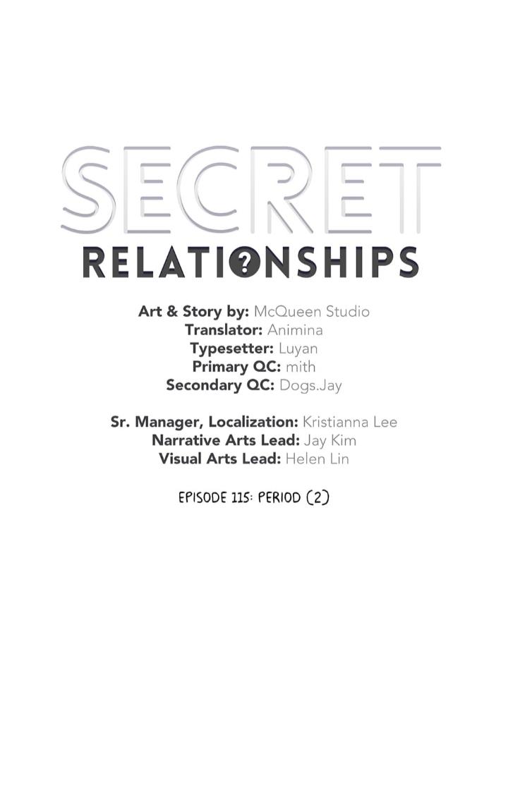 Secret Relationship - Chapter 115