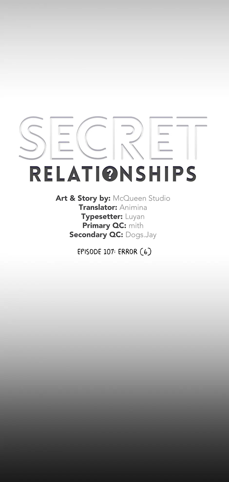 Secret Relationship - Chapter 107