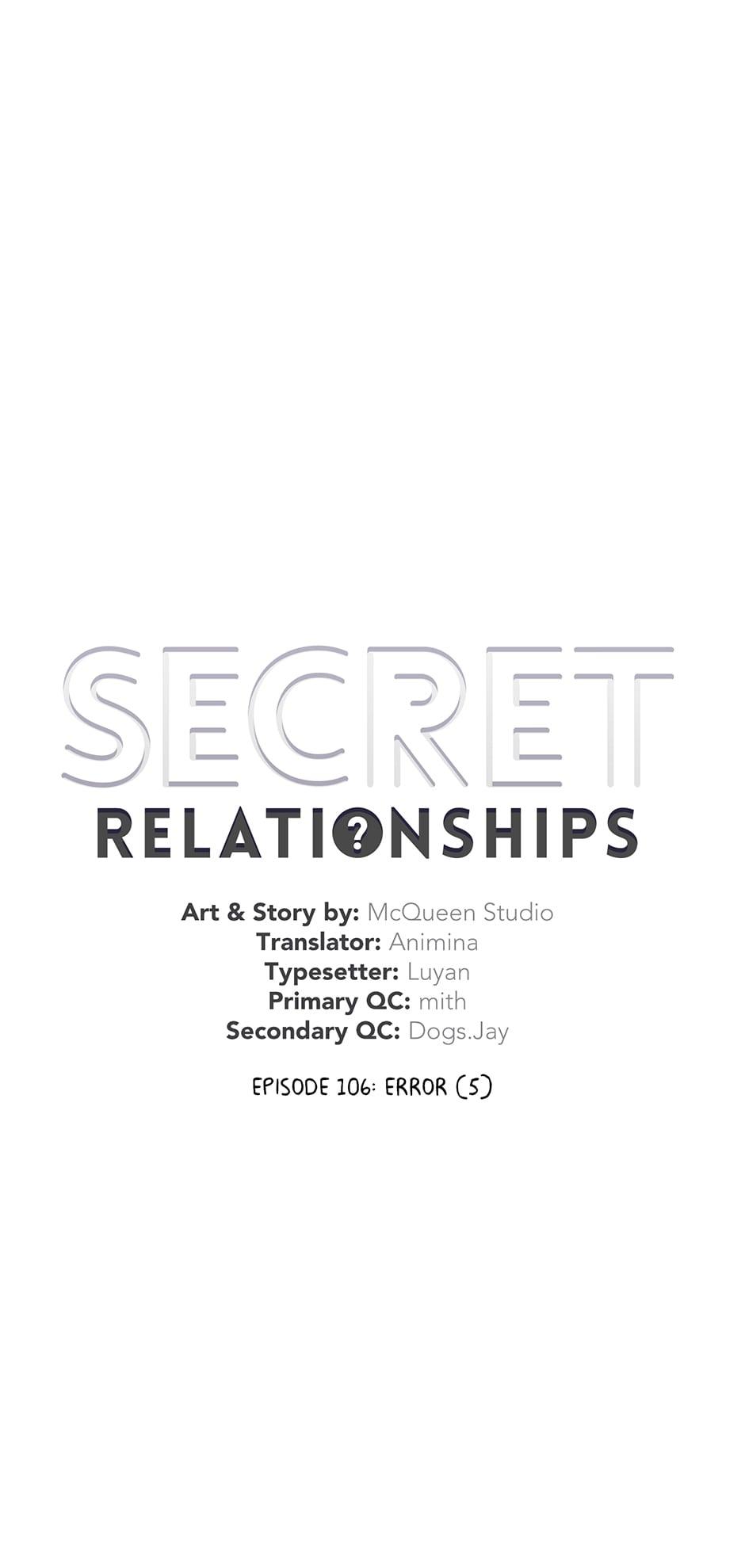 Secret Relationship - Chapter 106