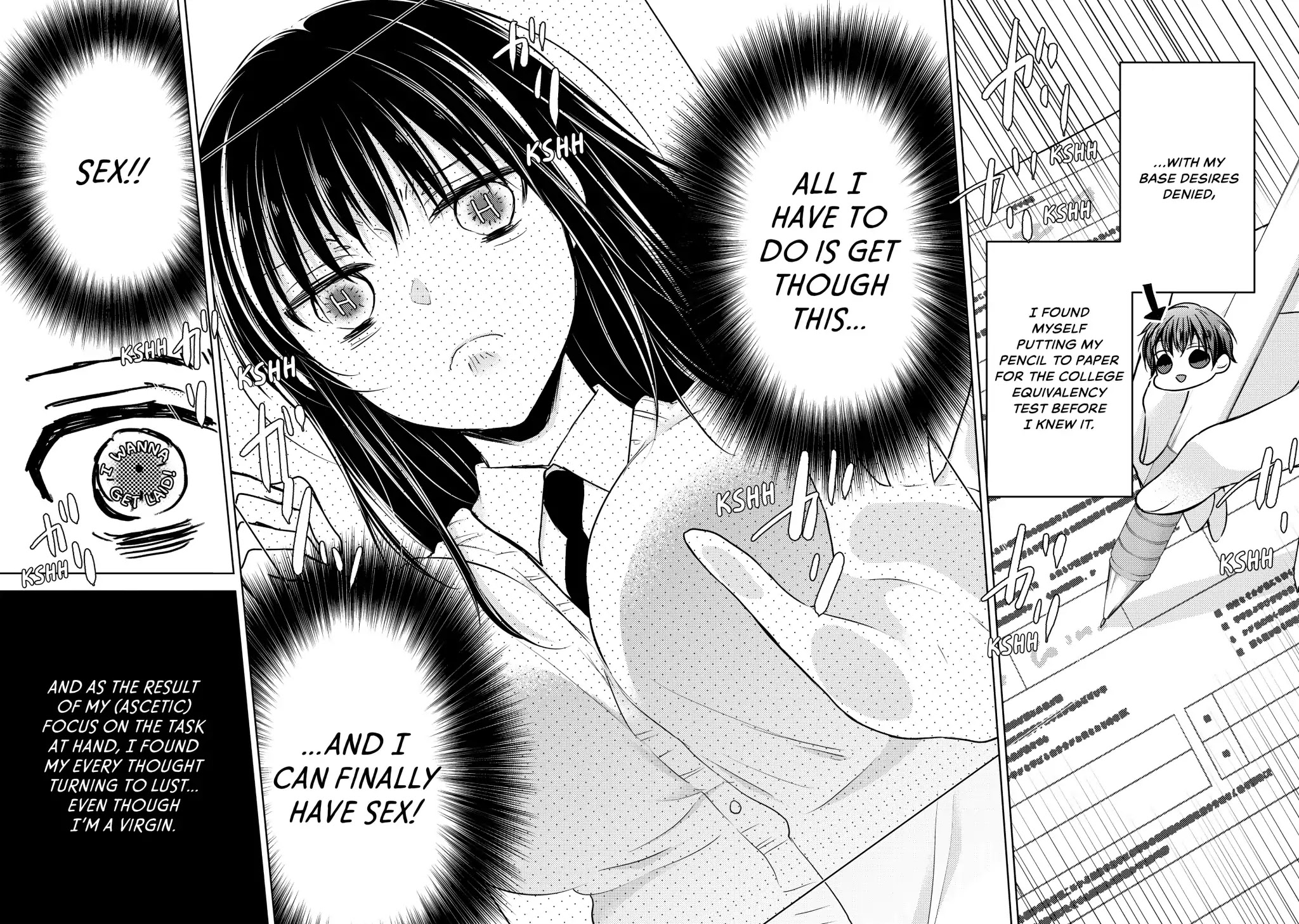 Ao-Chan Can't Study! - Chapter 35: Vol.8 Lesson 35: Together In The Library