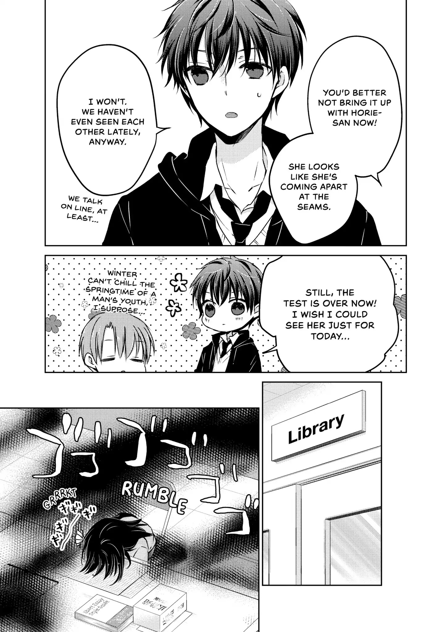 Ao-Chan Can't Study! - Chapter 35: Vol.8 Lesson 35: Together In The Library