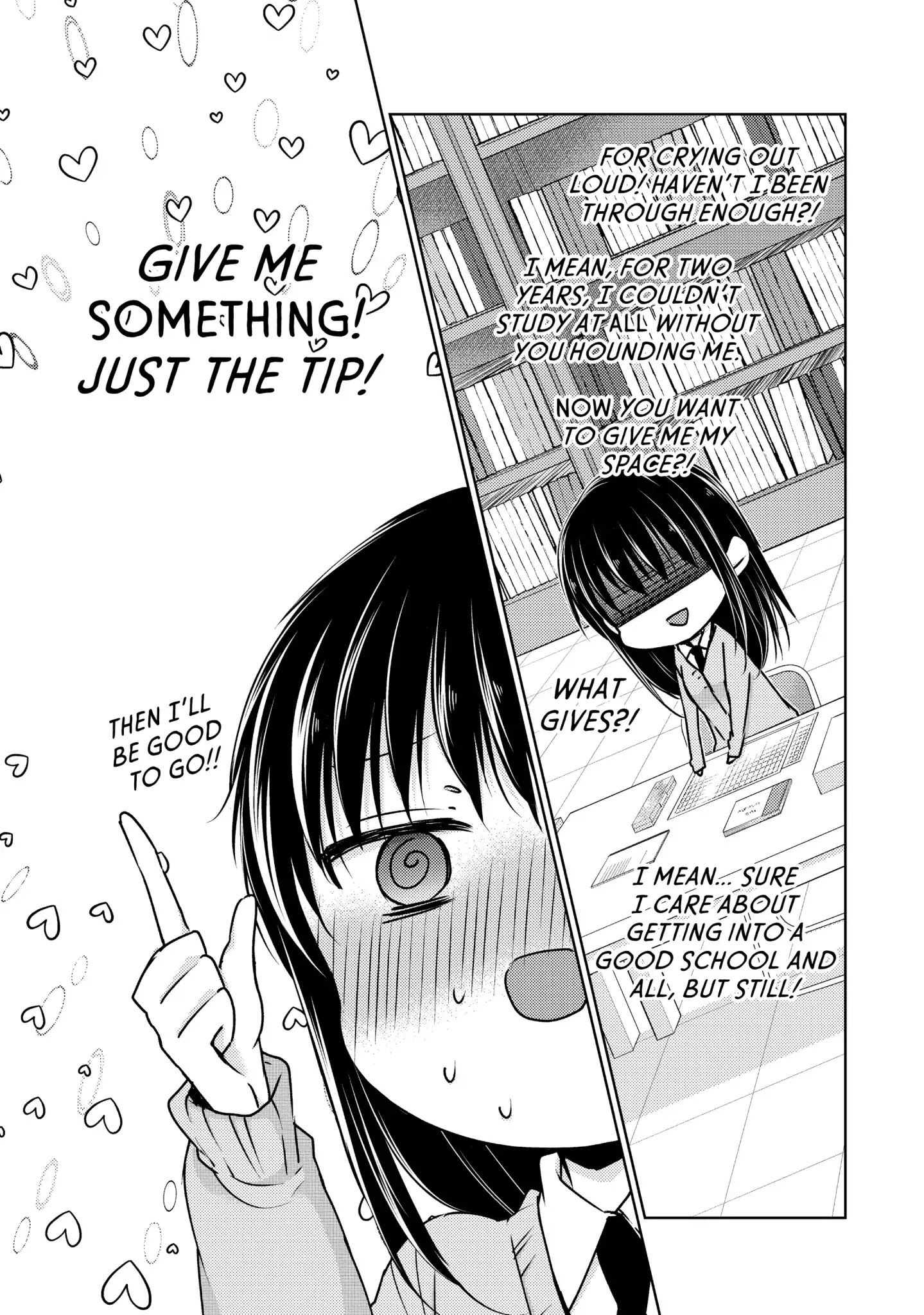 Ao-Chan Can't Study! - Chapter 35: Vol.8 Lesson 35: Together In The Library