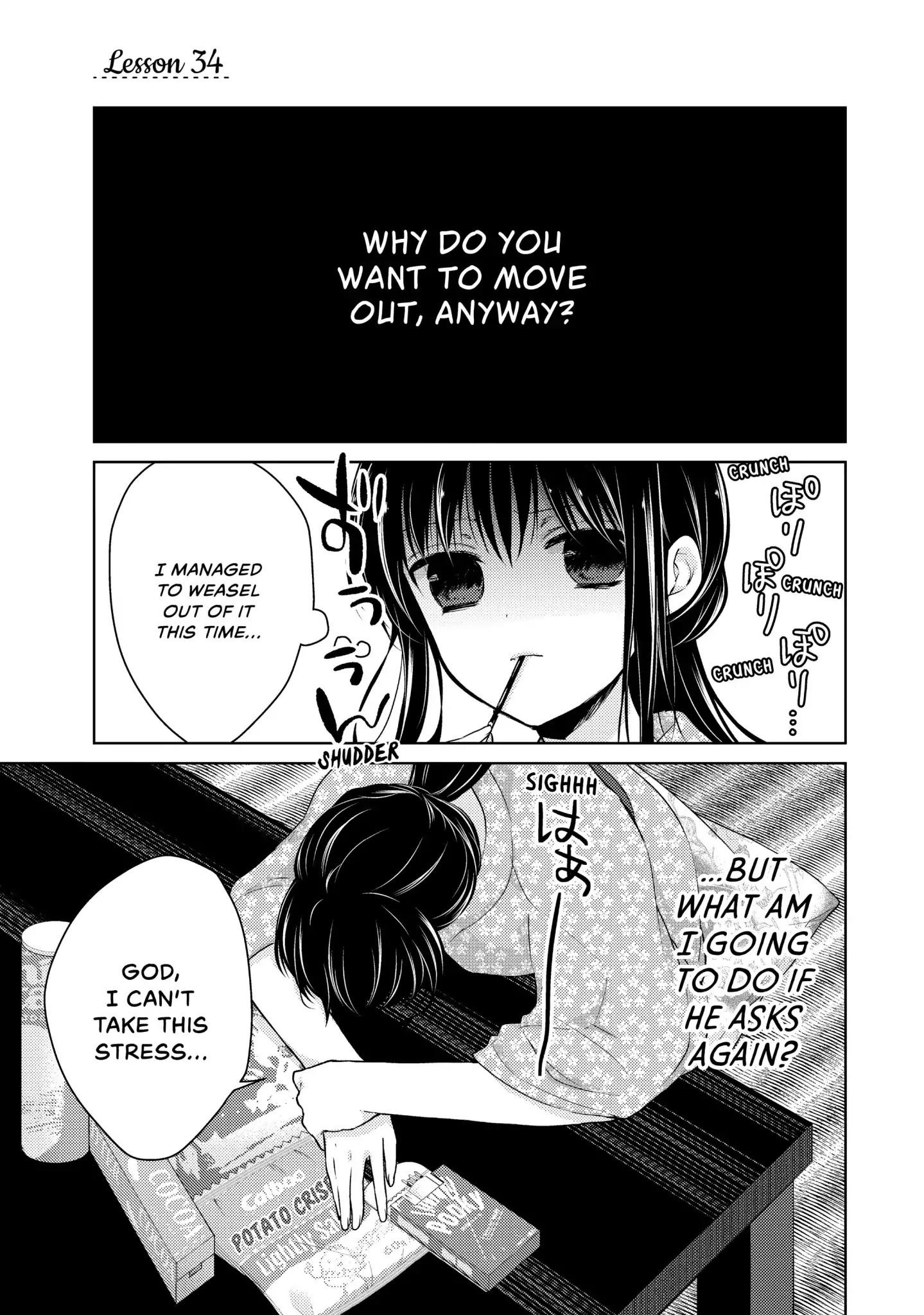 Ao-Chan Can't Study! - Chapter 34: Vol.8 Lesson 34: Ao Packs On The Pounds