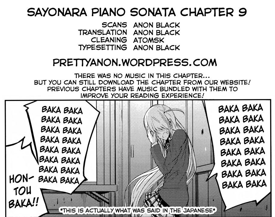 Sayonara Piano Sonata - Vol.2 Chapter 9 : Preparation And Promises