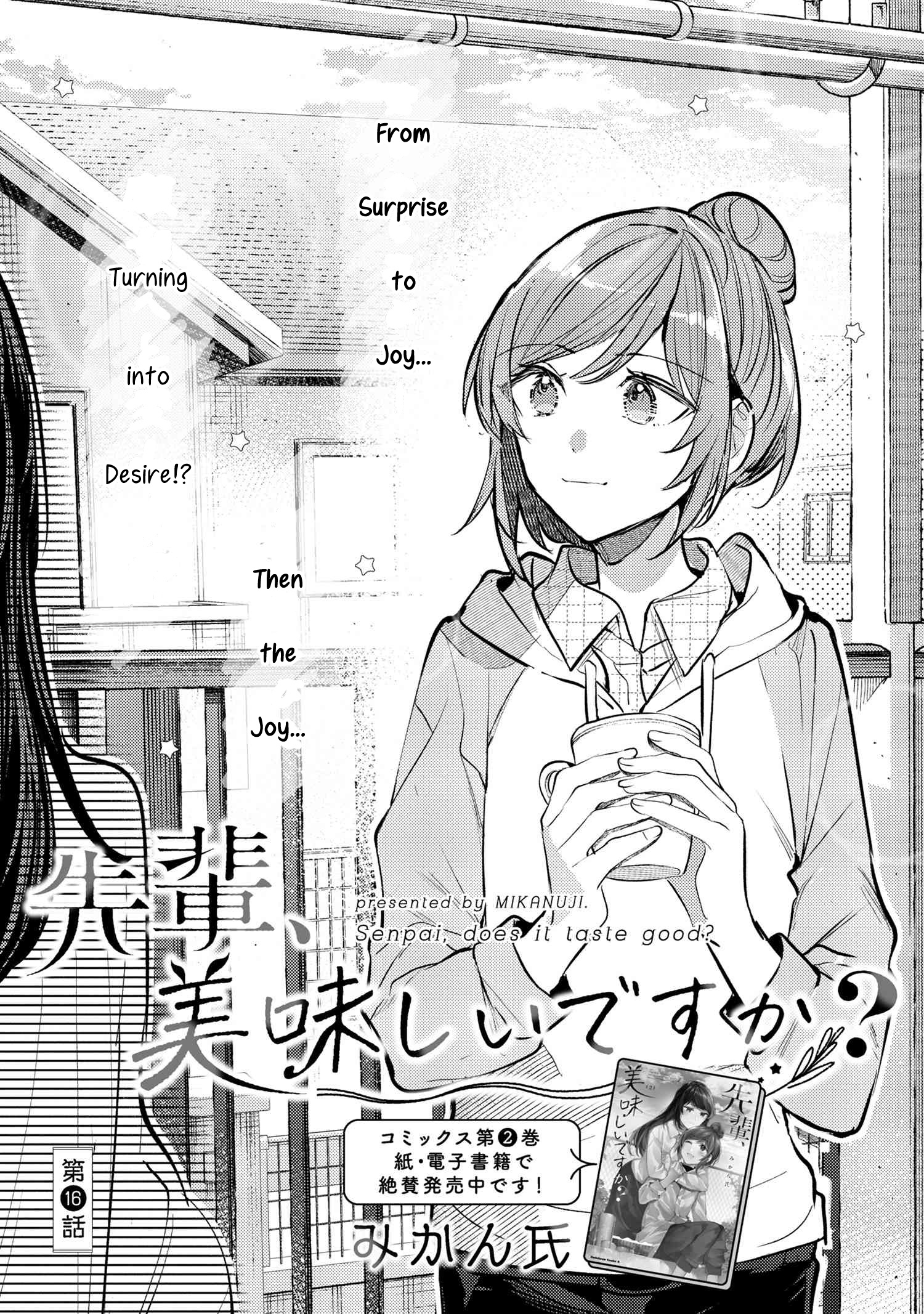 Senpai, Oishii Desu Ka? - Vol.3 Chapter 16