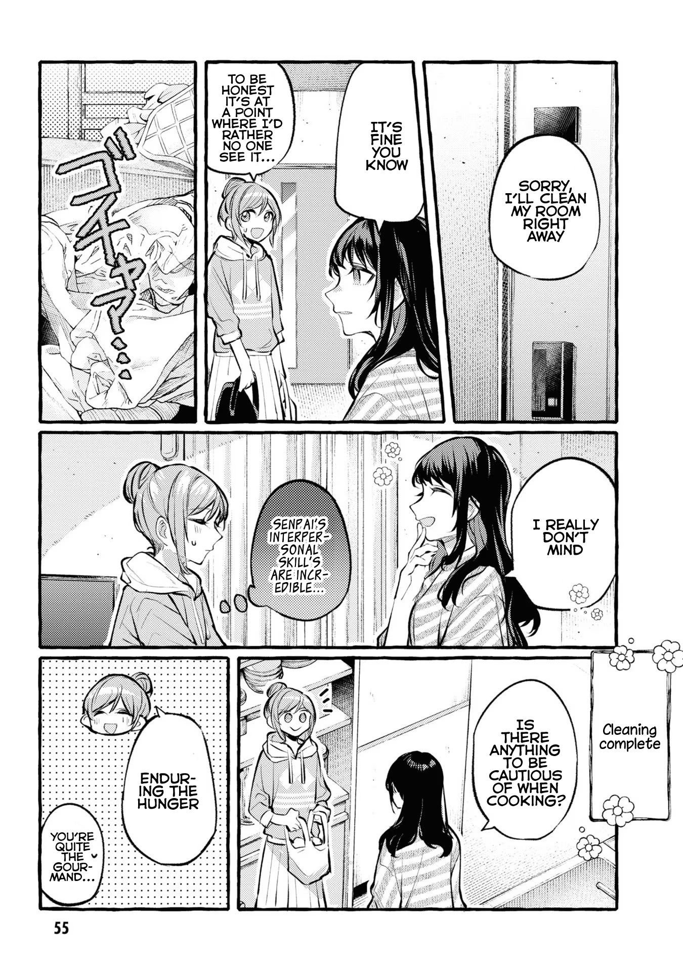 Senpai, Oishii Desu Ka? - Vol.1 Chapter 2: Easy! Stir-Fried Vegetables