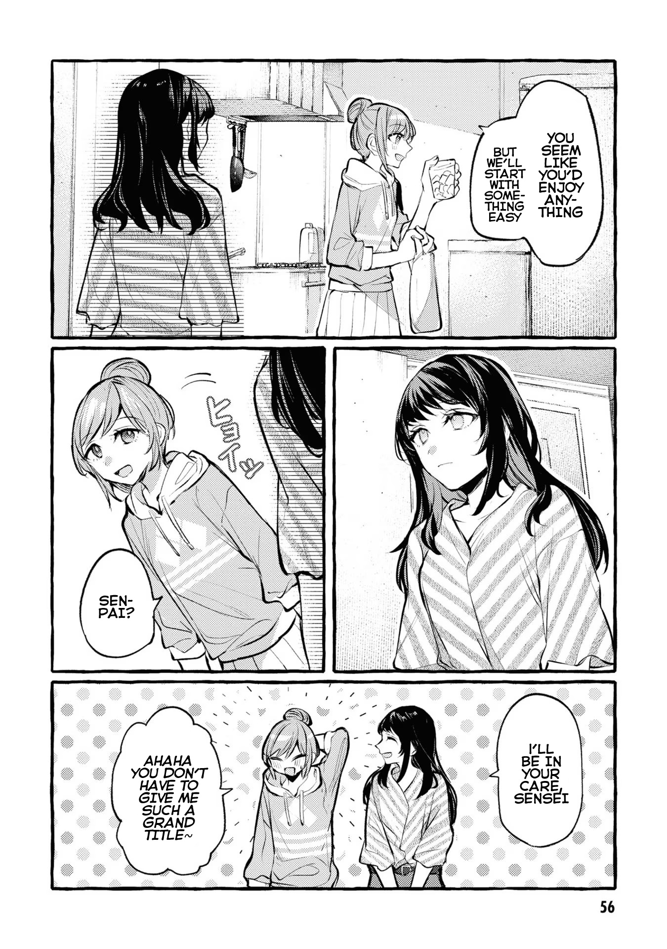 Senpai, Oishii Desu Ka? - Vol.1 Chapter 2: Easy! Stir-Fried Vegetables