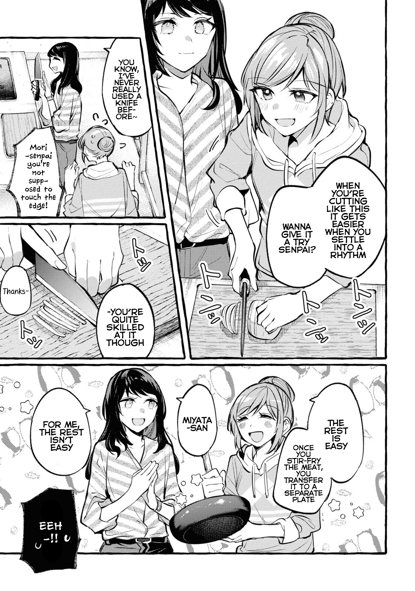 Senpai, Oishii Desu Ka? - Vol.1 Chapter 2: Easy! Stir-Fried Vegetables