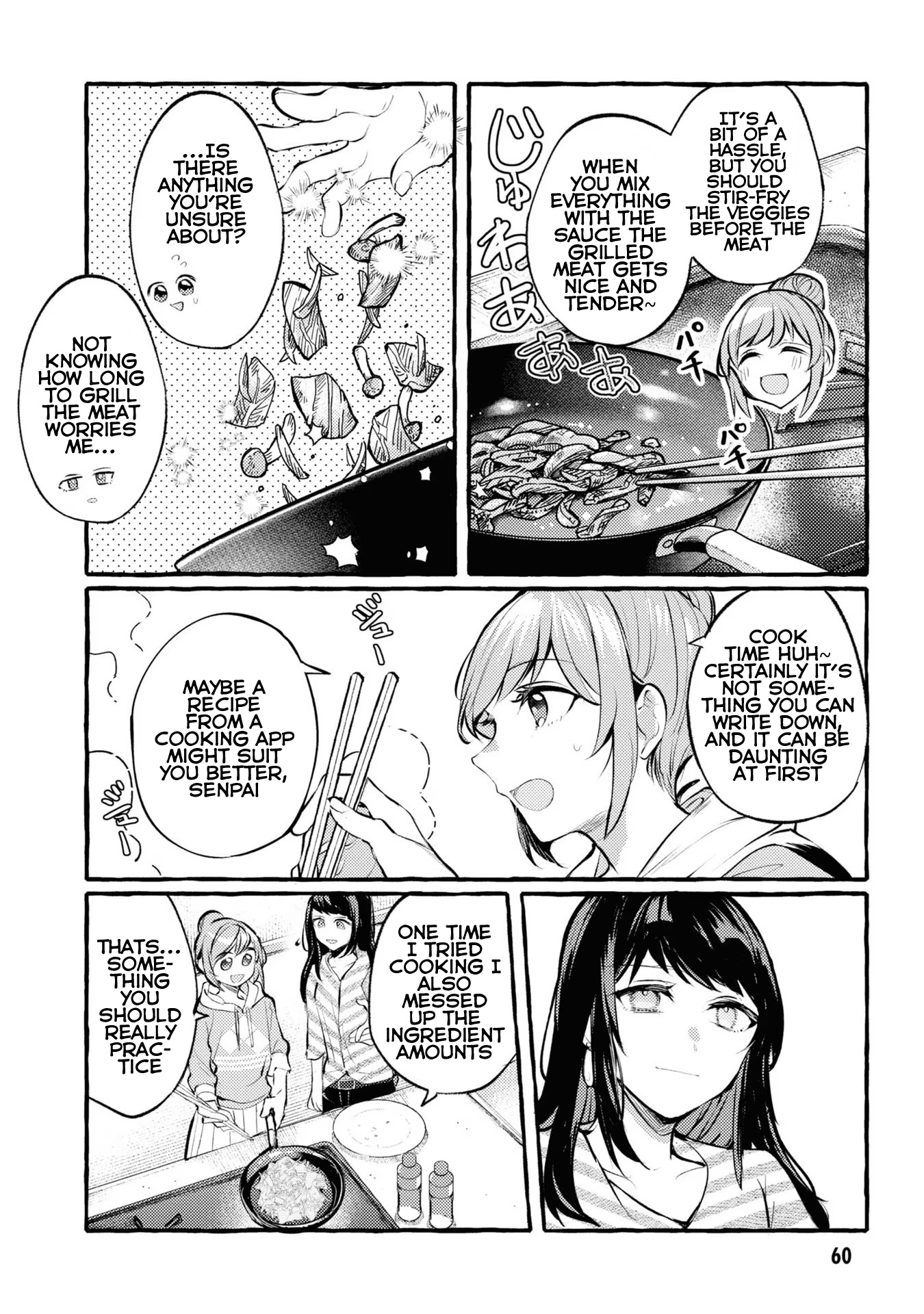 Senpai, Oishii Desu Ka? - Vol.1 Chapter 2: Easy! Stir-Fried Vegetables