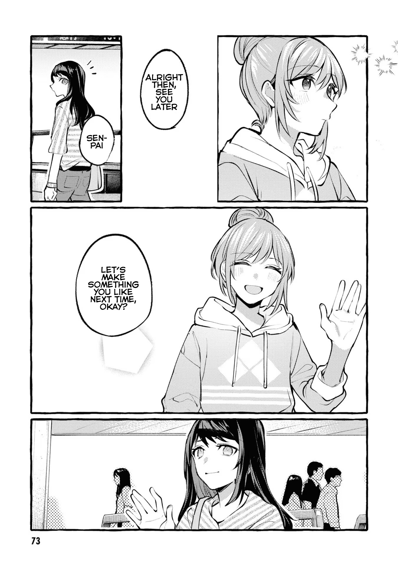 Senpai, Oishii Desu Ka? - Vol.1 Chapter 2: Easy! Stir-Fried Vegetables