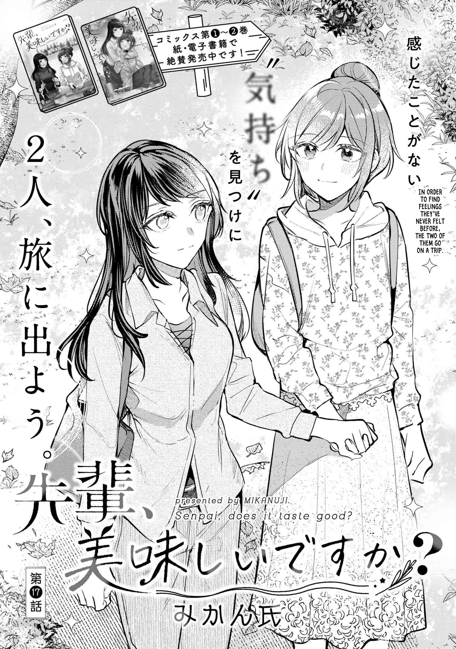 Senpai, Oishii Desu Ka? - Vol.3 Chapter 17