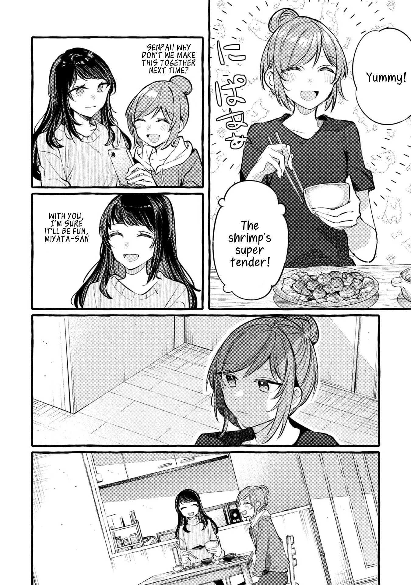 Senpai, Oishii Desu Ka? - Vol.2 Chapter 7: Blushing Chili Shrimp