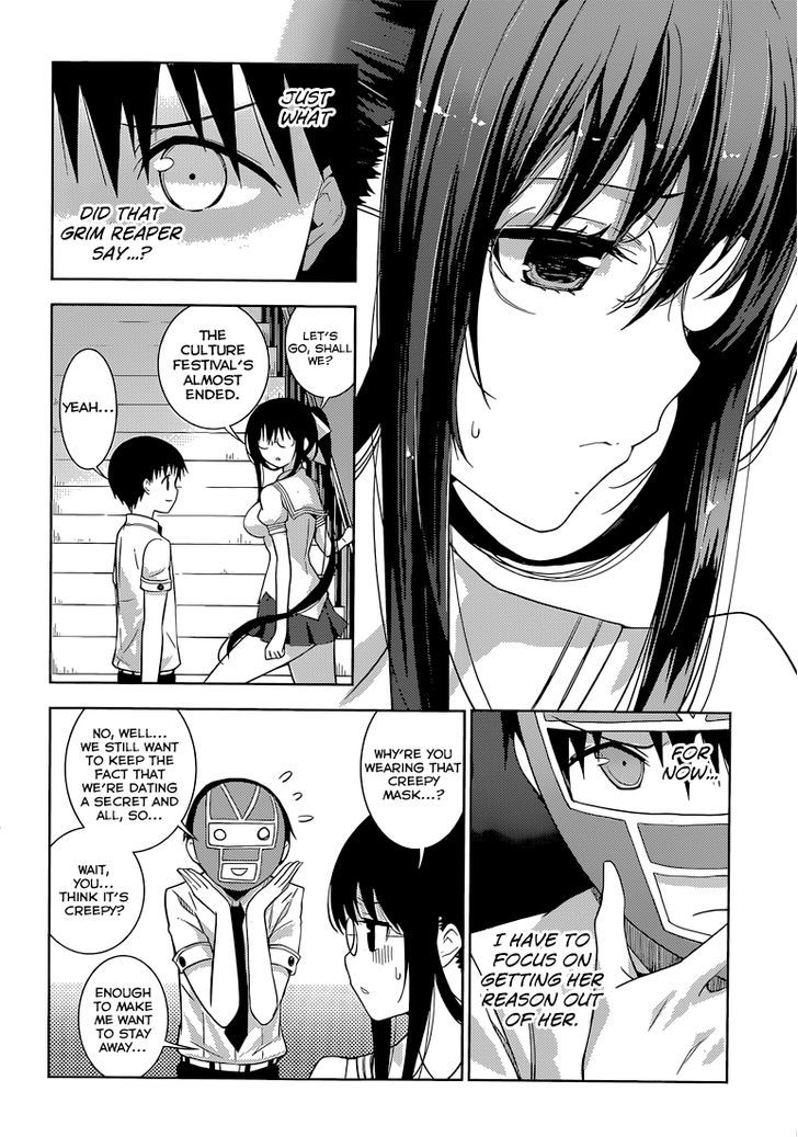 Shinigami-Sama To 4-Nin No Kanojo - Chapter 16 : “Even I’d Blush When It Comes To Kissing.”