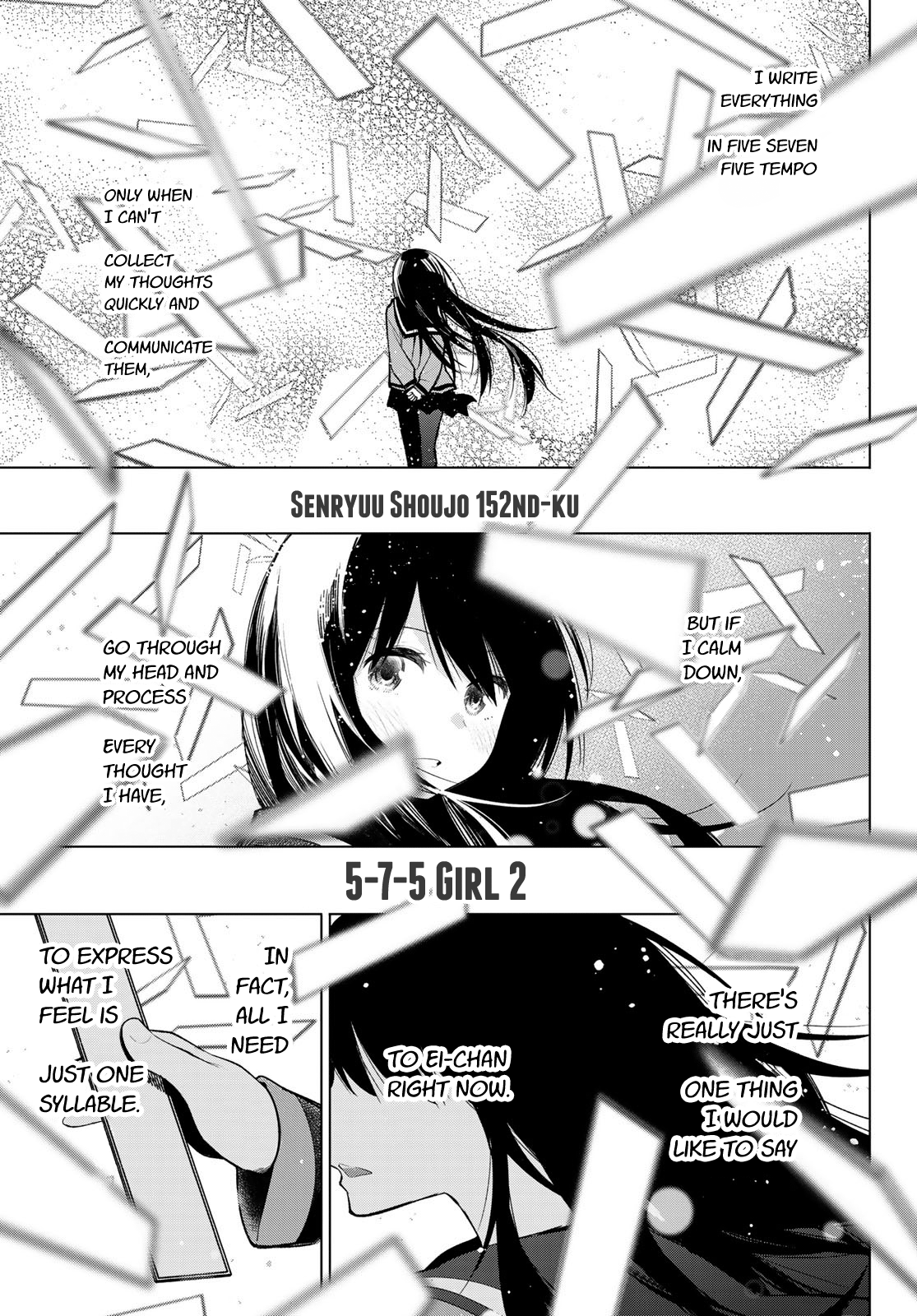 Senryuu Shoujo - Chapter 152: 5-7-5 Girl 2