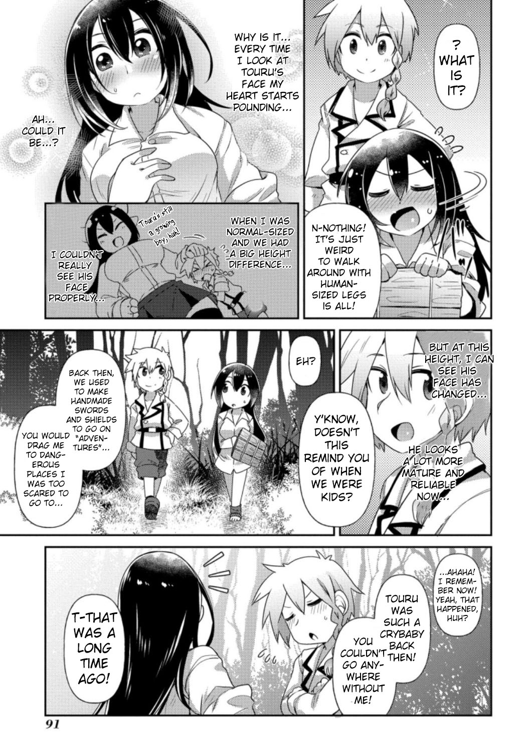 Oversized Sextet - Vol.3 Chapter 16: The Giantess And The One She Wants To Protect