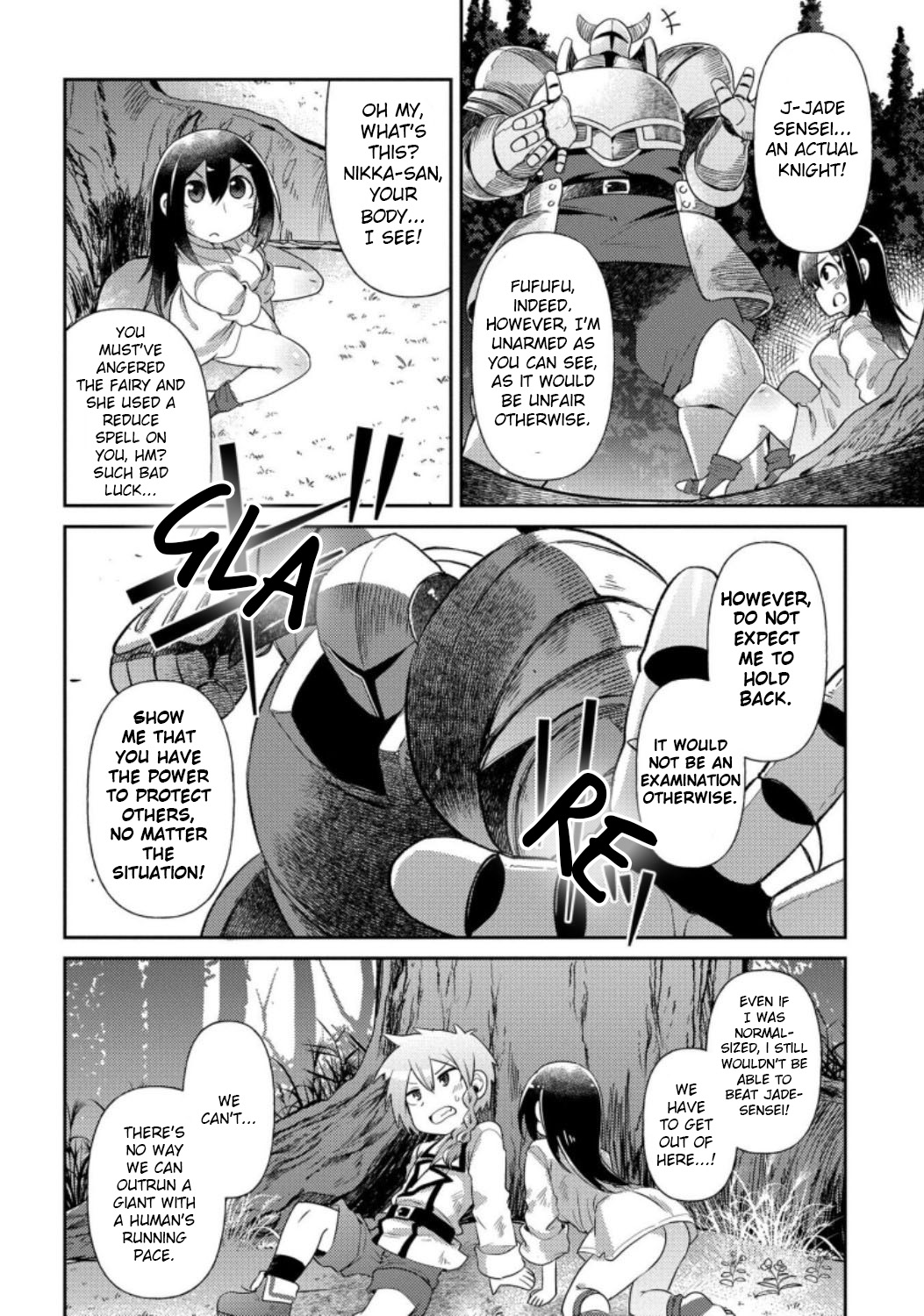 Oversized Sextet - Vol.3 Chapter 16: The Giantess And The One She Wants To Protect