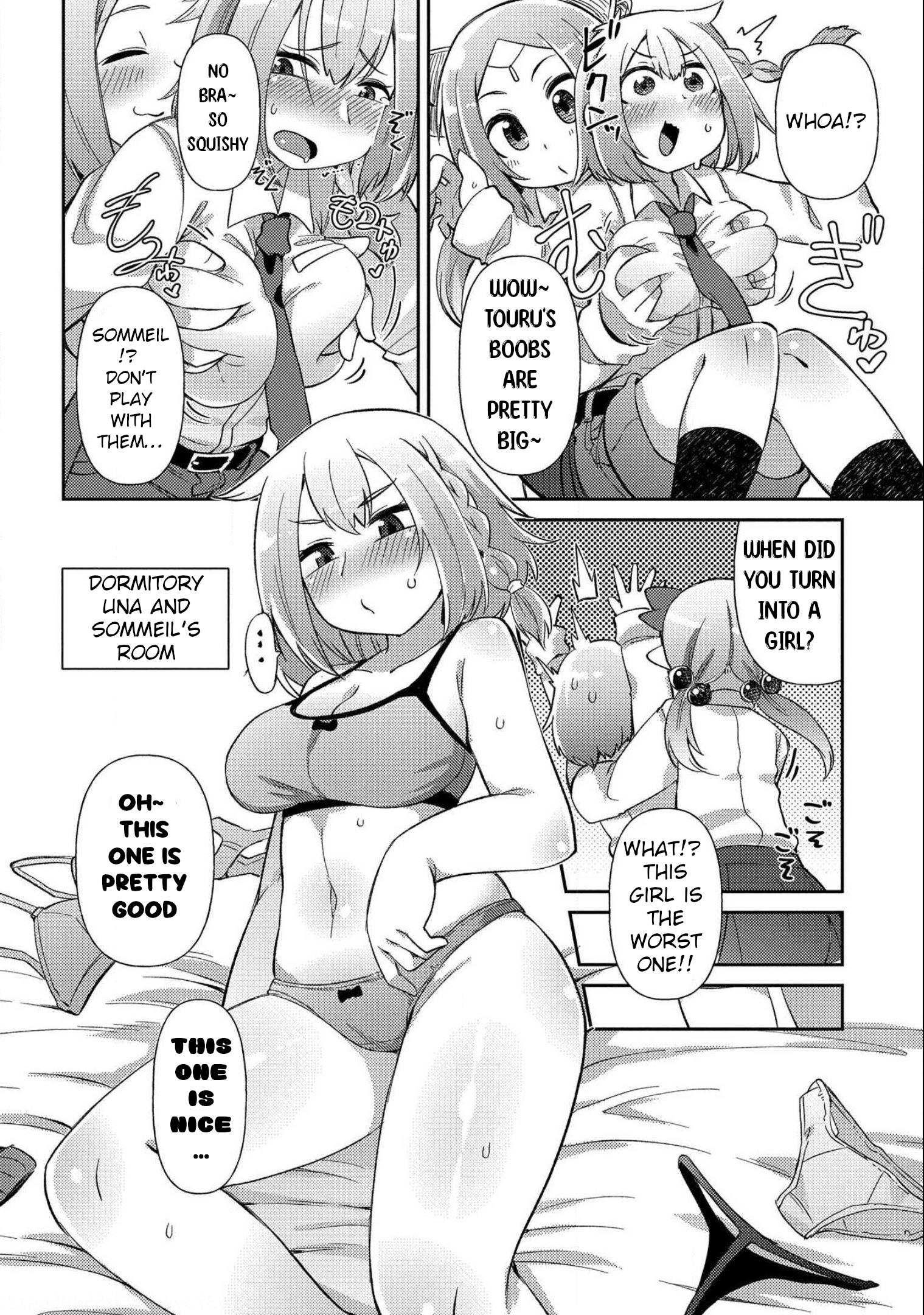 Oversized Sextet - Vol.3 Chapter 17: Giantess And Girl's Feelings