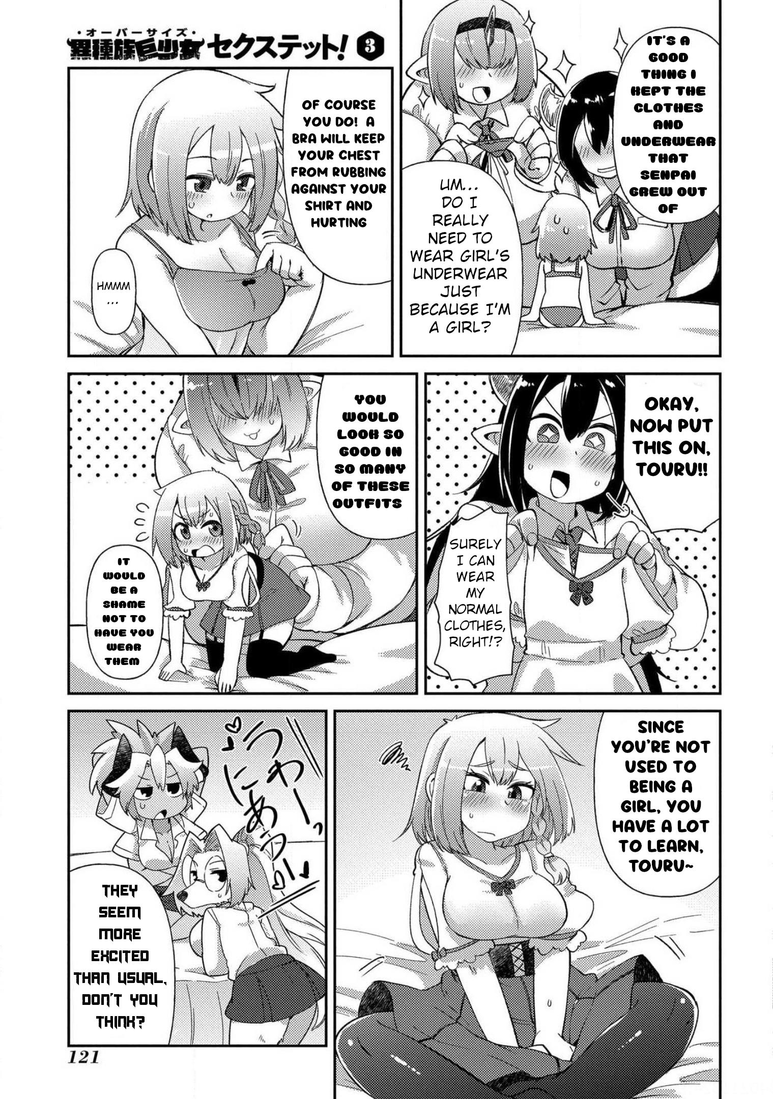 Oversized Sextet - Vol.3 Chapter 17: Giantess And Girl's Feelings