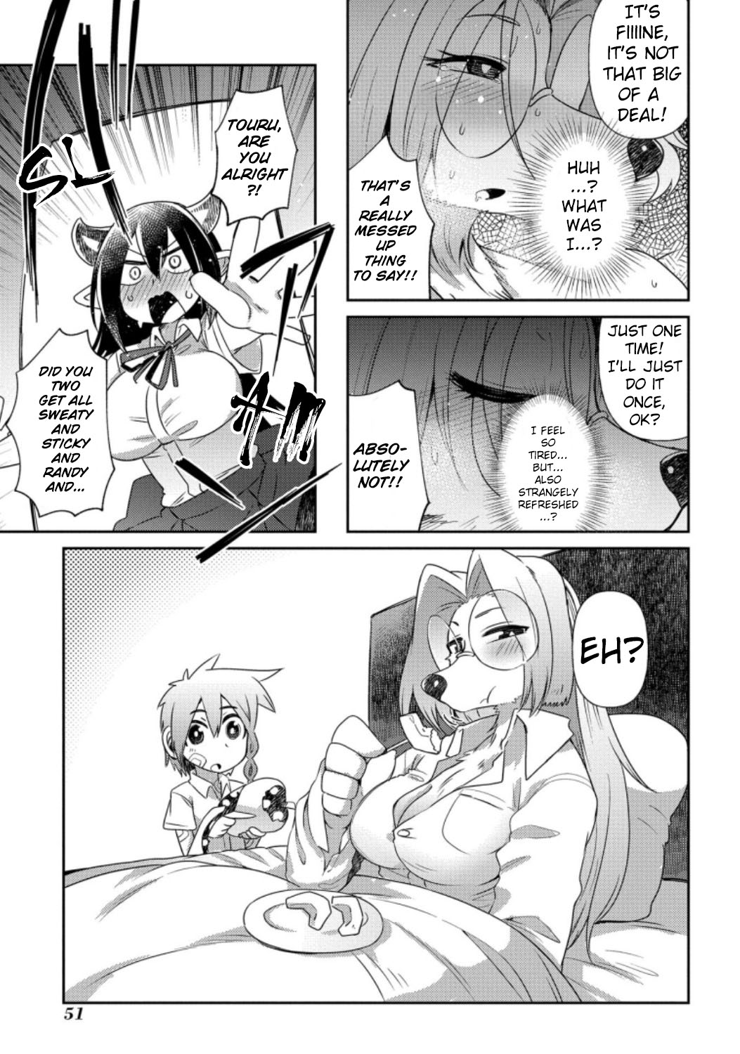 Oversized Sextet - Chapter 14: The Giantess And Mating Season