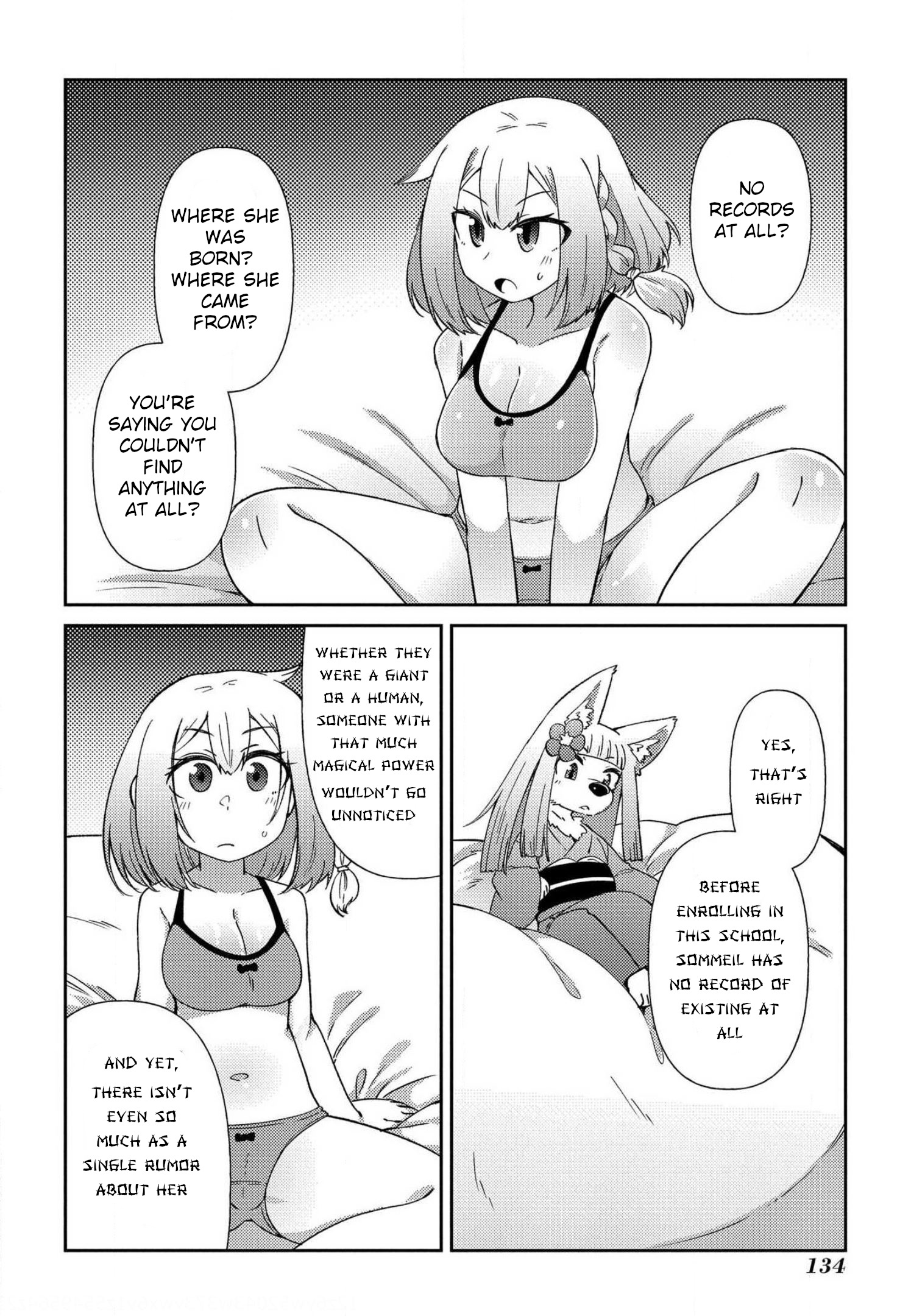 Oversized Sextet - Vol.3 Chapter 18: The Giantess And The Mysterious Girl 1