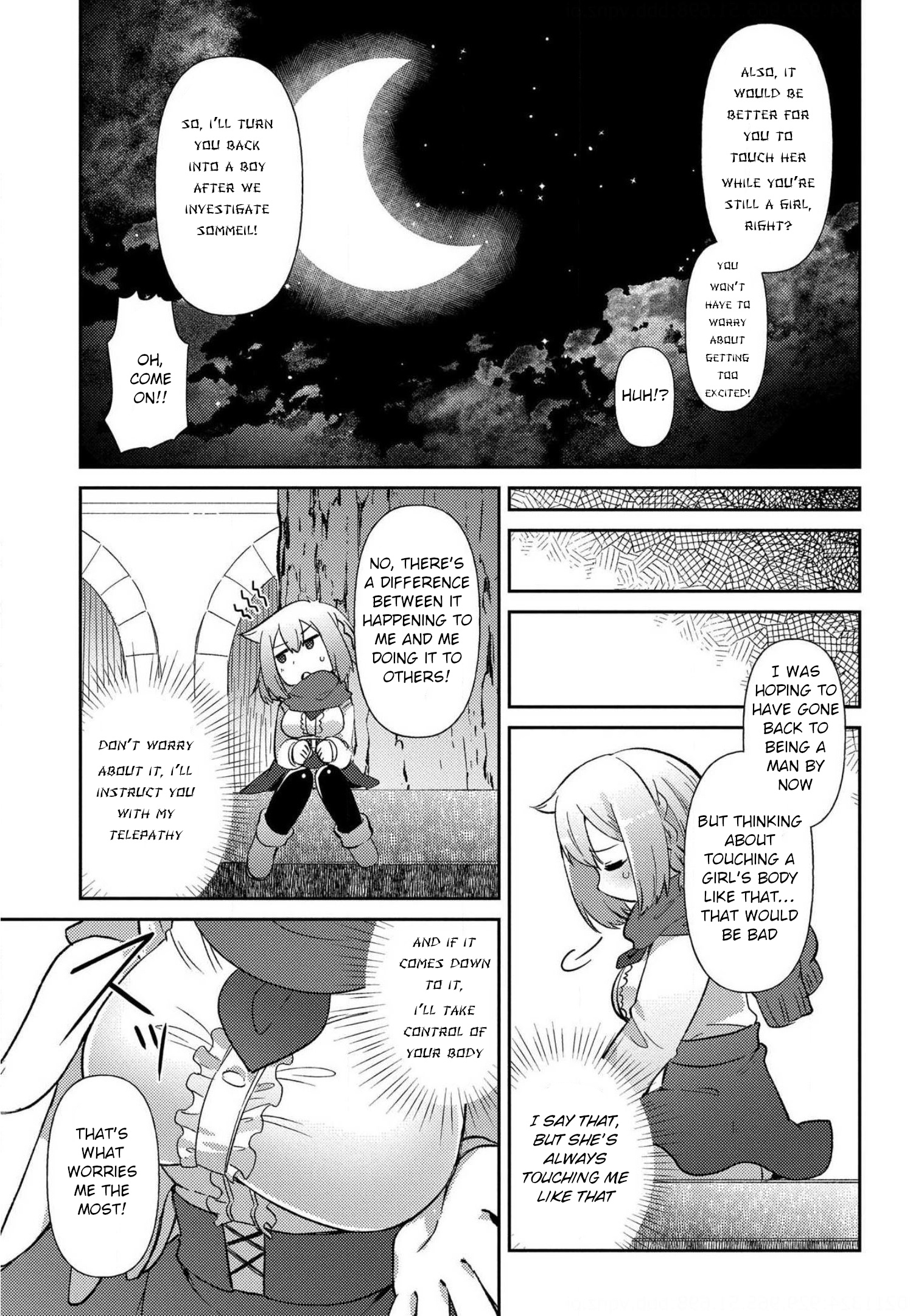 Oversized Sextet - Vol.3 Chapter 18: The Giantess And The Mysterious Girl 1