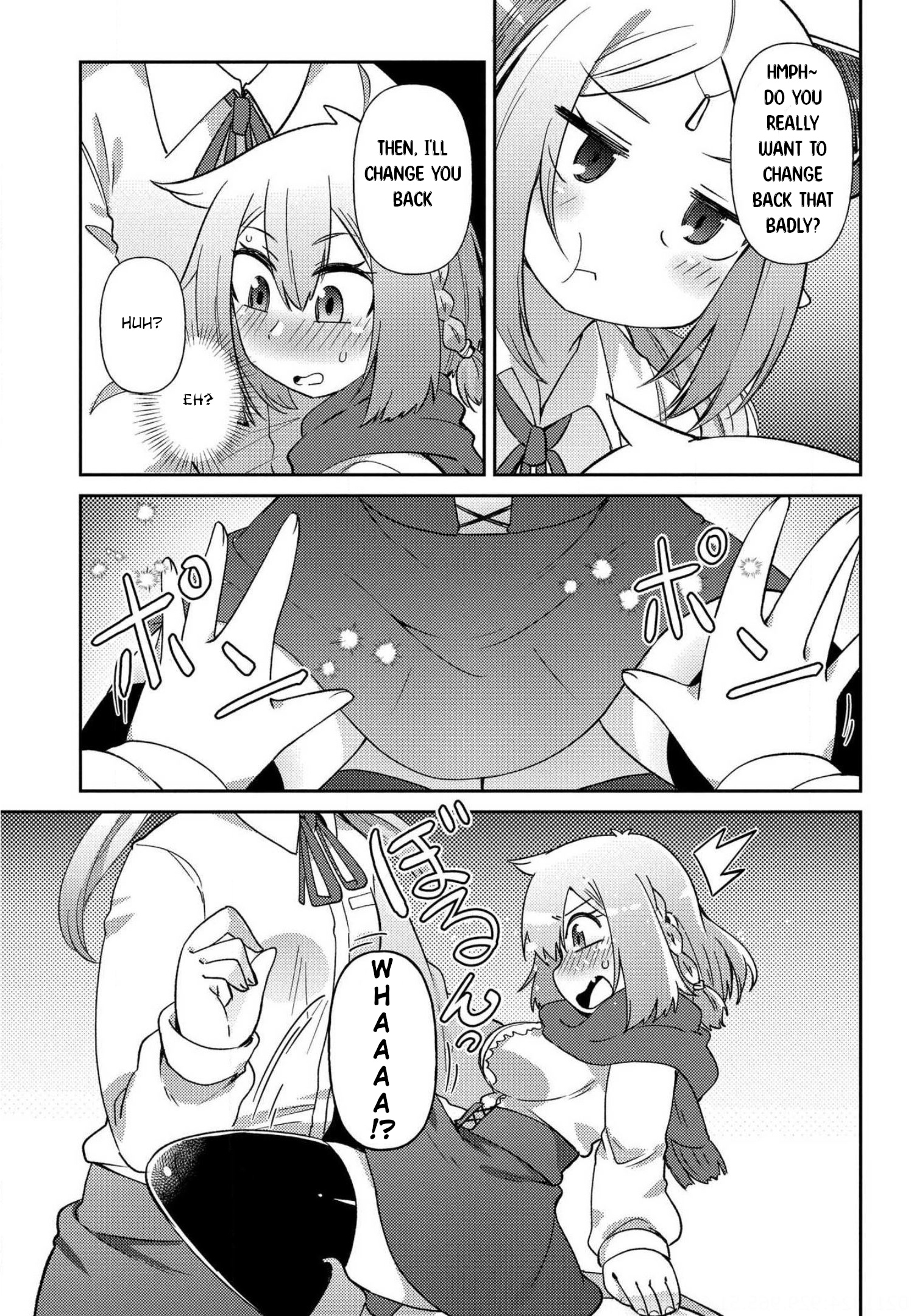 Oversized Sextet - Vol.3 Chapter 18: The Giantess And The Mysterious Girl 1