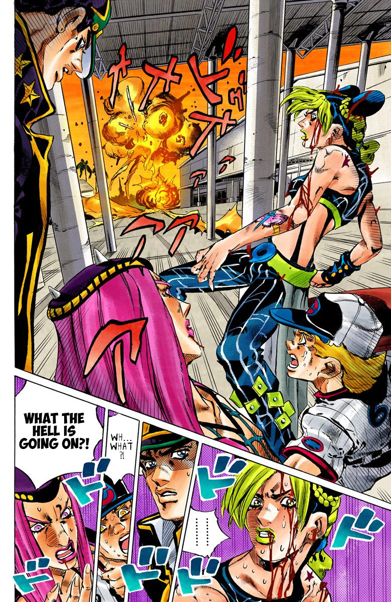 Jojo's Bizarre Adventure Part 6 - Stone Ocean - Vol.17 Chapter 150: Made In Heaven Part 2