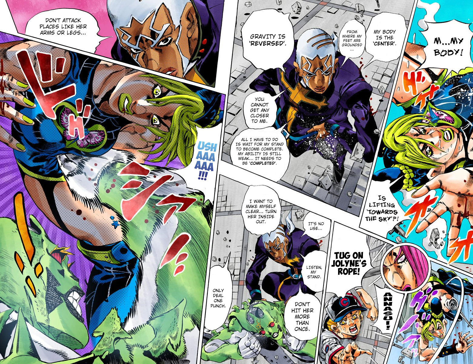 Jojo's Bizarre Adventure Part 6 - Stone Ocean - Vol.16 Chapter 144: C-Moon Part 4