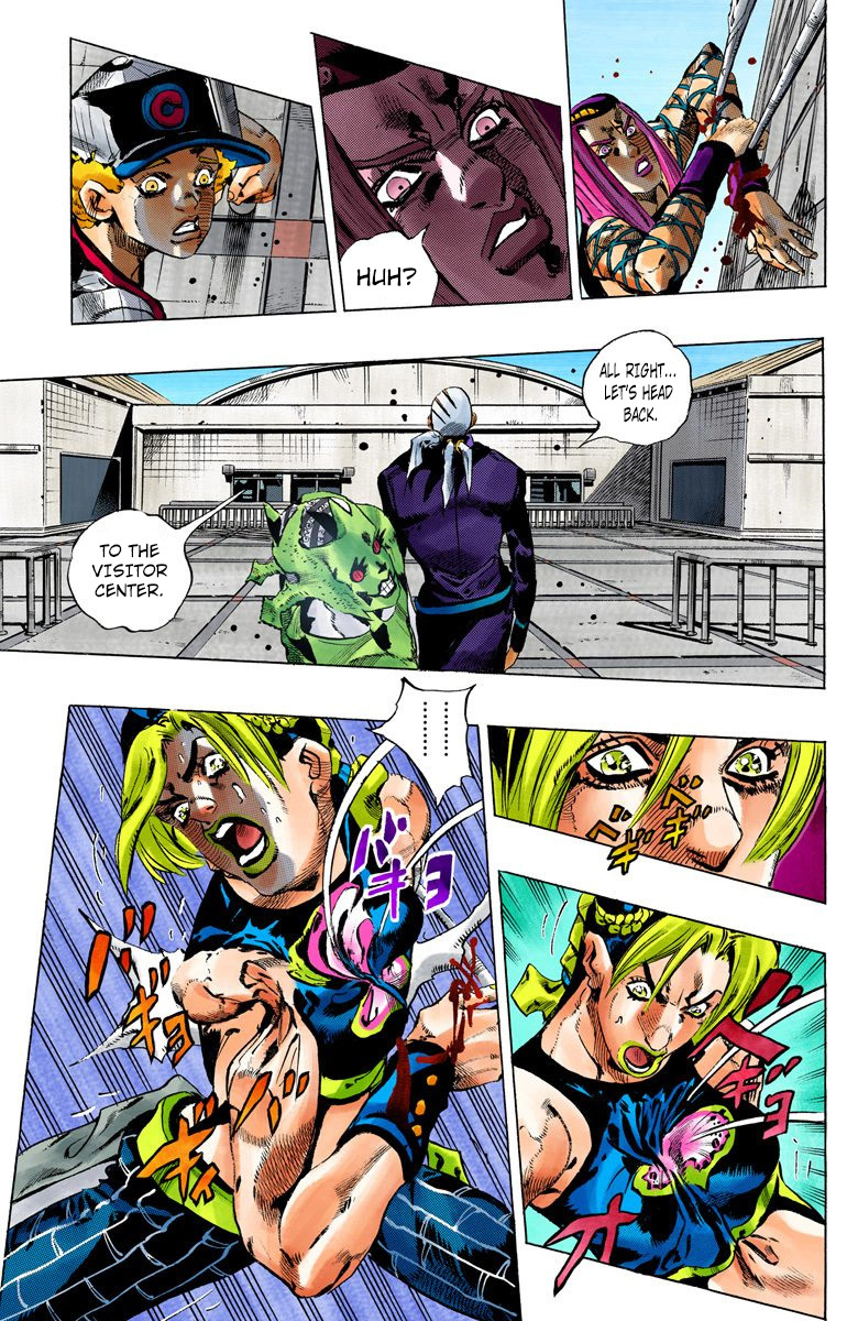 Jojo's Bizarre Adventure Part 6 - Stone Ocean - Vol.16 Chapter 144: C-Moon Part 4