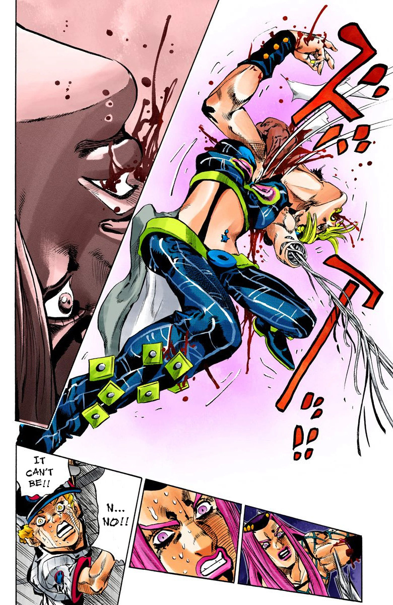 Jojo's Bizarre Adventure Part 6 - Stone Ocean - Vol.16 Chapter 144: C-Moon Part 4