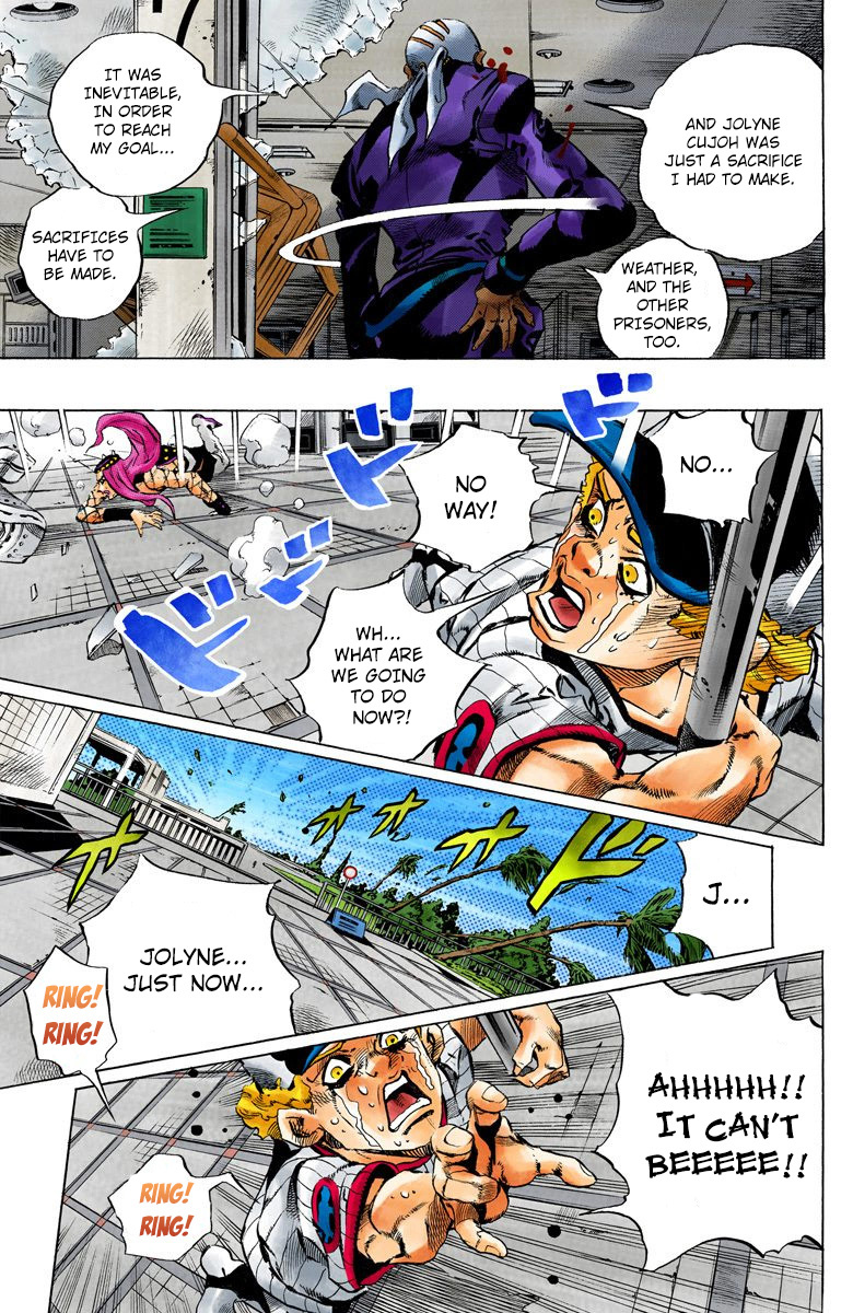 Jojo's Bizarre Adventure Part 6 - Stone Ocean - Vol.16 Chapter 144: C-Moon Part 4