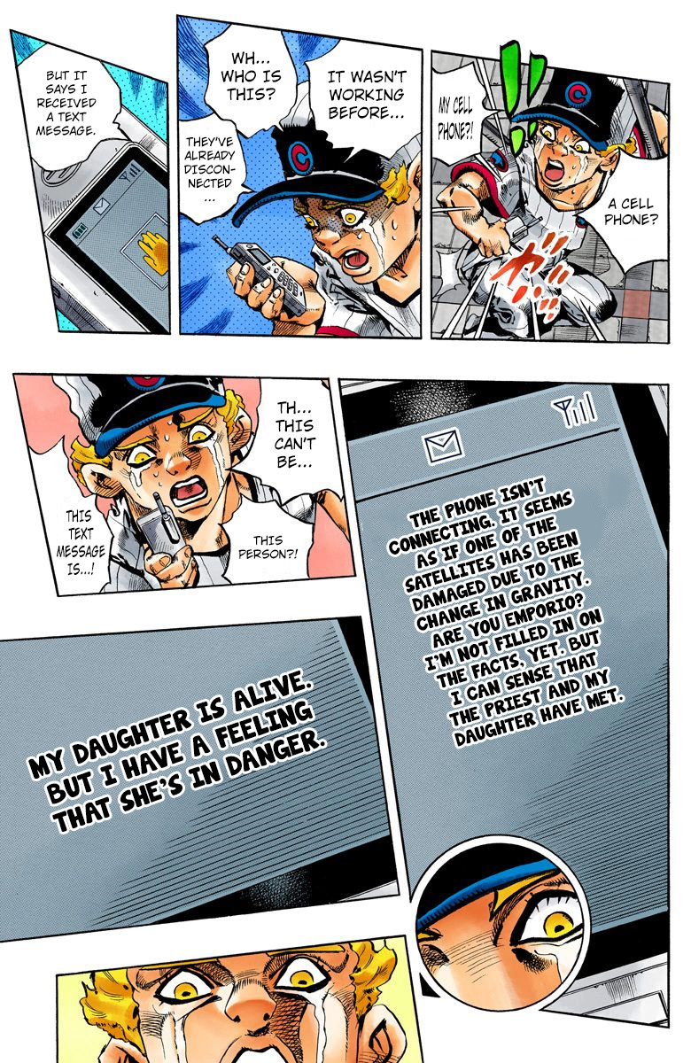 Jojo's Bizarre Adventure Part 6 - Stone Ocean - Vol.16 Chapter 144: C-Moon Part 4