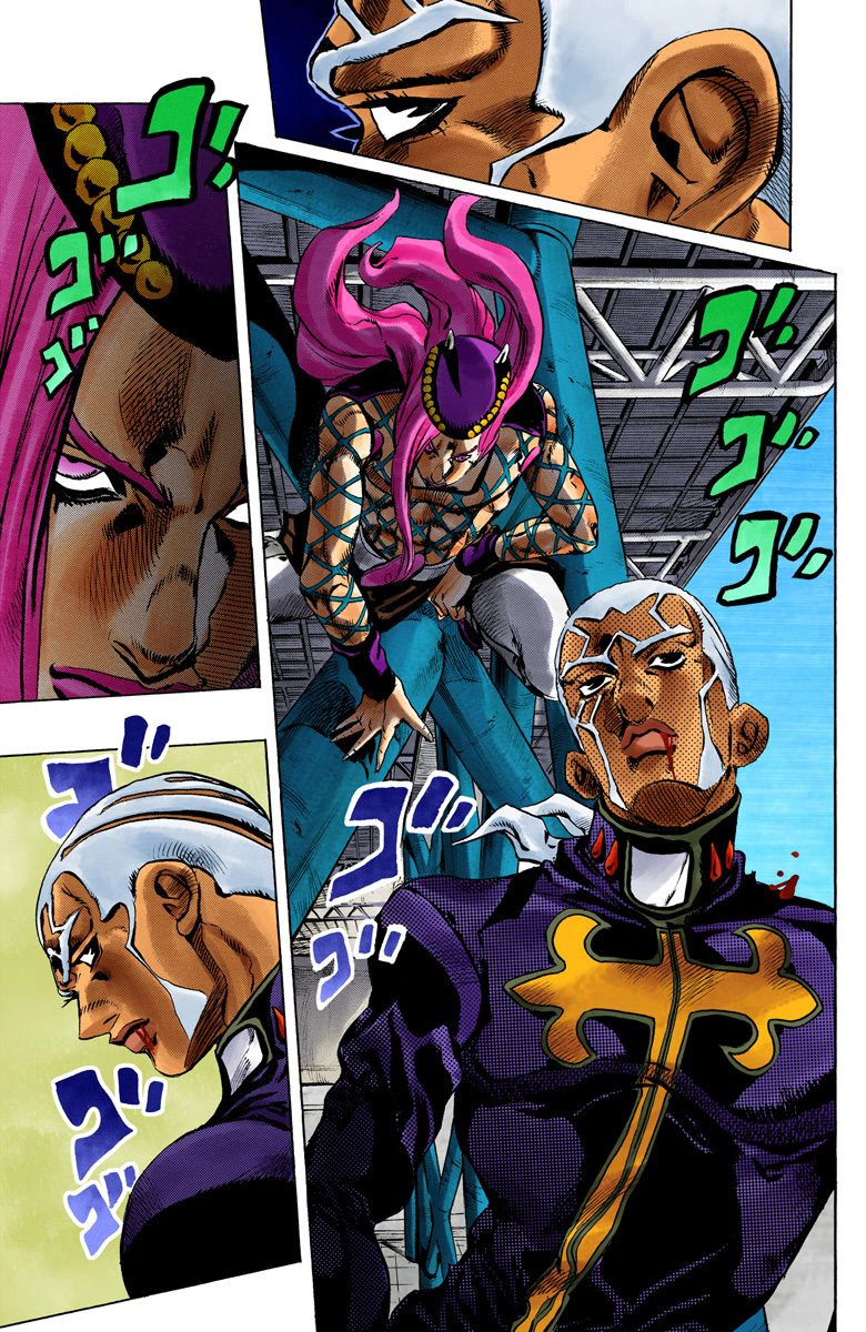 Jojo's Bizarre Adventure Part 6 - Stone Ocean - Vol.16 Chapter 145: C-Moon Part 5