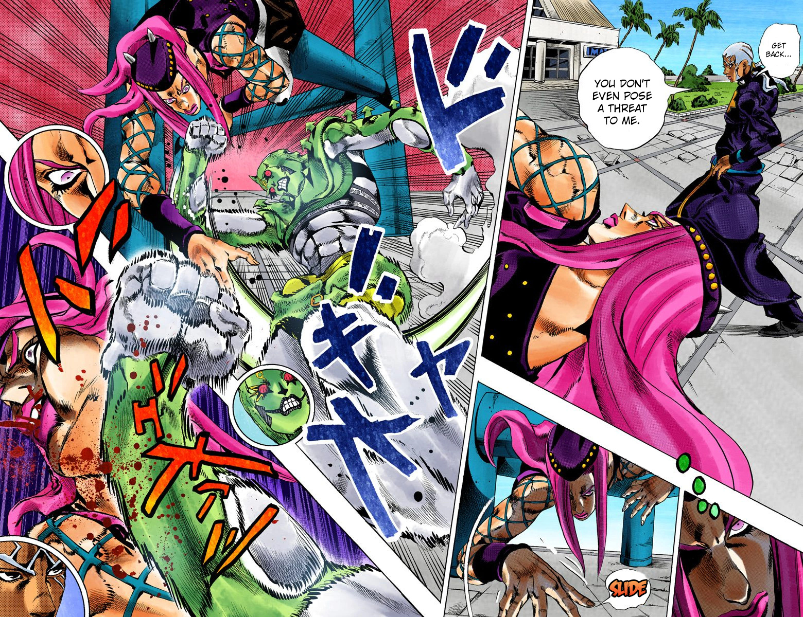 Jojo's Bizarre Adventure Part 6 - Stone Ocean - Vol.16 Chapter 145: C-Moon Part 5