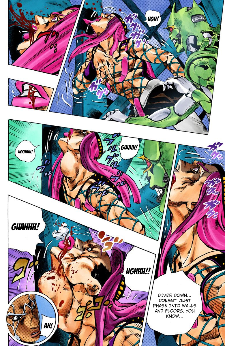 Jojo's Bizarre Adventure Part 6 - Stone Ocean - Vol.16 Chapter 145: C-Moon Part 5