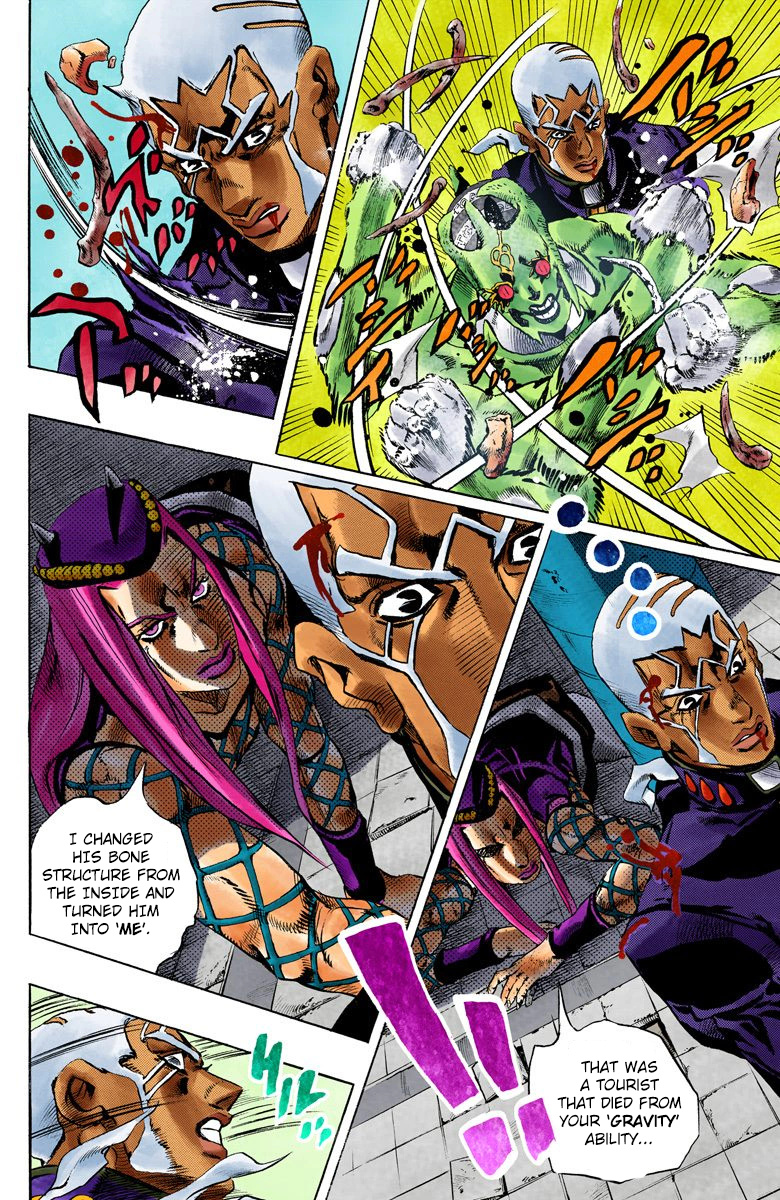 Jojo's Bizarre Adventure Part 6 - Stone Ocean - Vol.16 Chapter 145: C-Moon Part 5