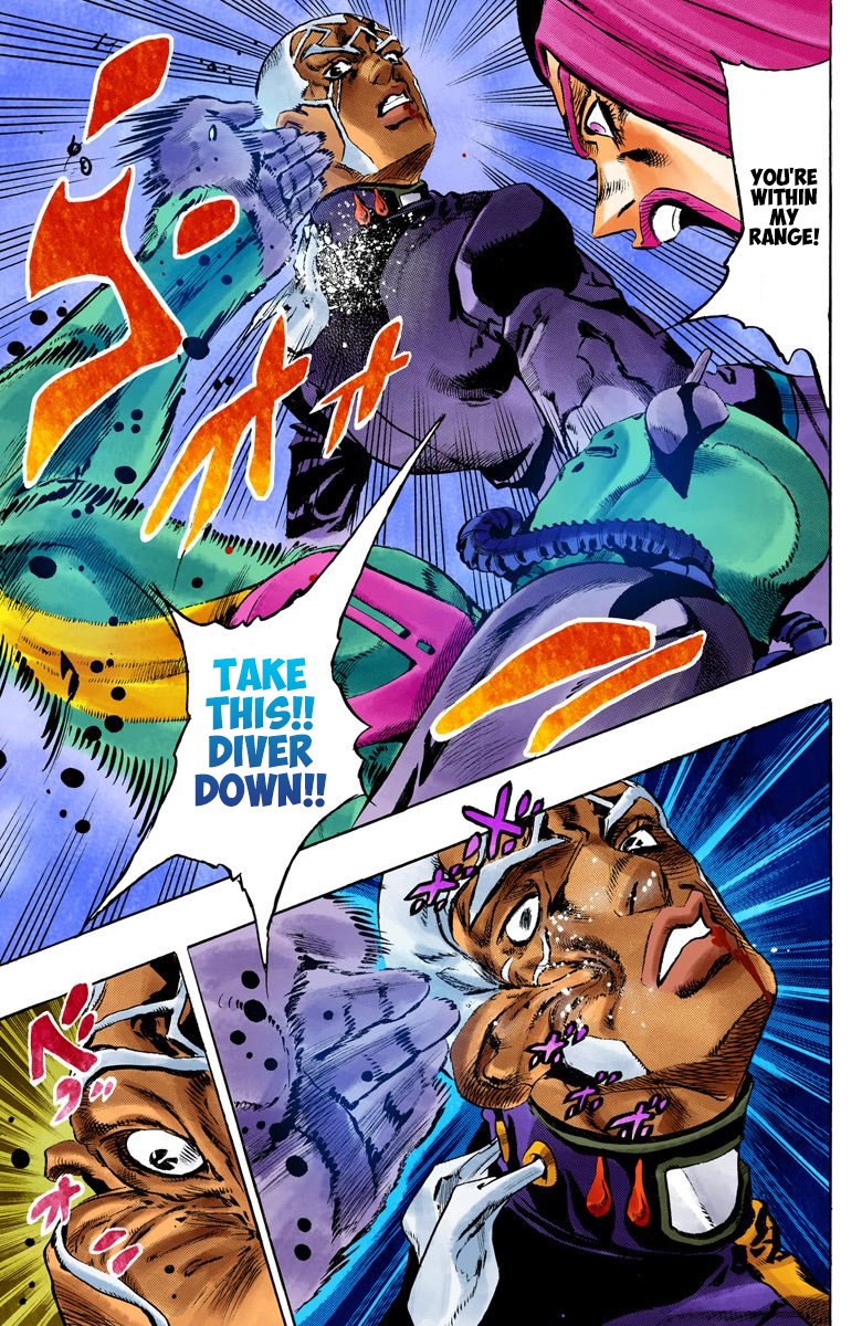 Jojo's Bizarre Adventure Part 6 - Stone Ocean - Vol.16 Chapter 145: C-Moon Part 5