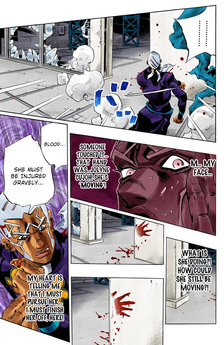 Jojo's Bizarre Adventure Part 6 - Stone Ocean - Vol.16 Chapter 145: C-Moon Part 5