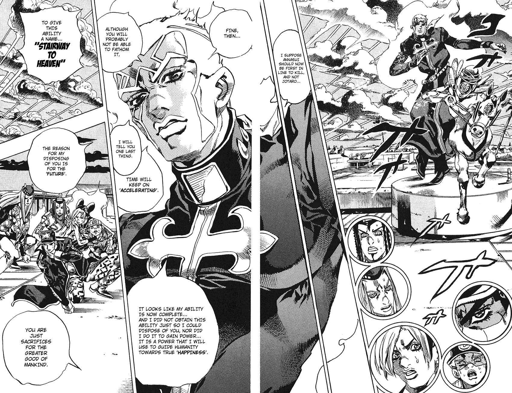 Jojo's Bizarre Adventure Part 6 - Stone Ocean - Vol.17 Chapter 152: Made In Heaven Part 4