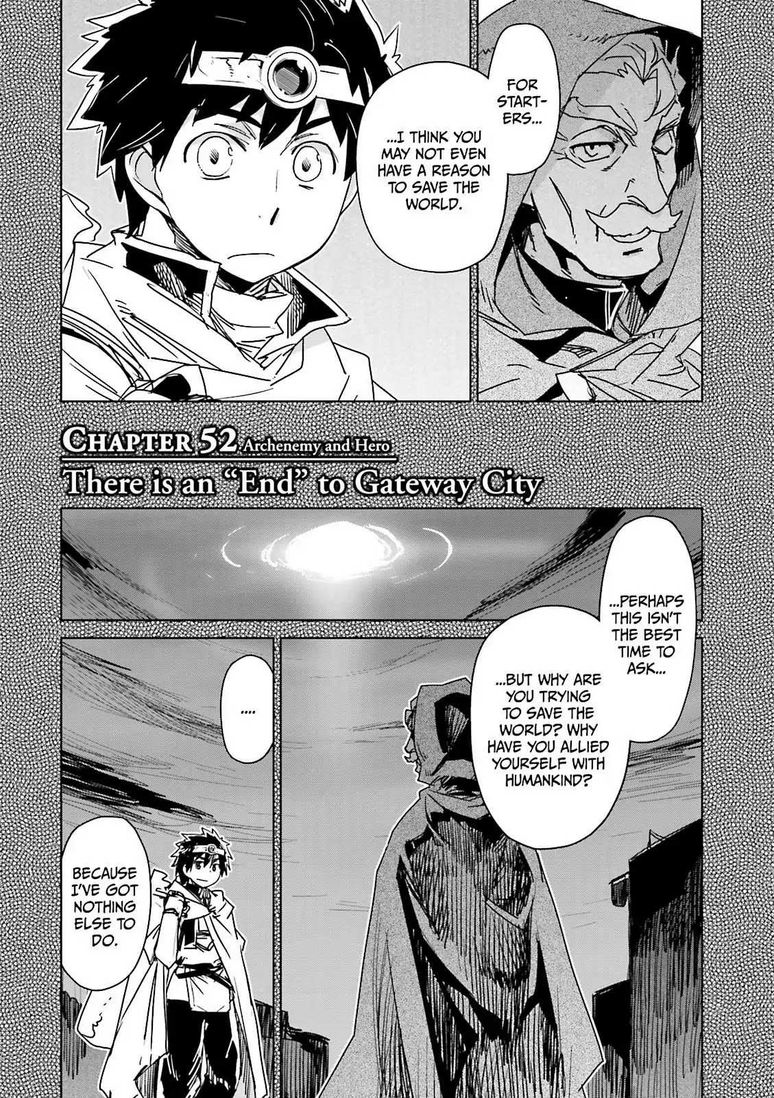 Maoyuu Maou Yuusha - - Chapter 52: There Is An "End" To Gateway City