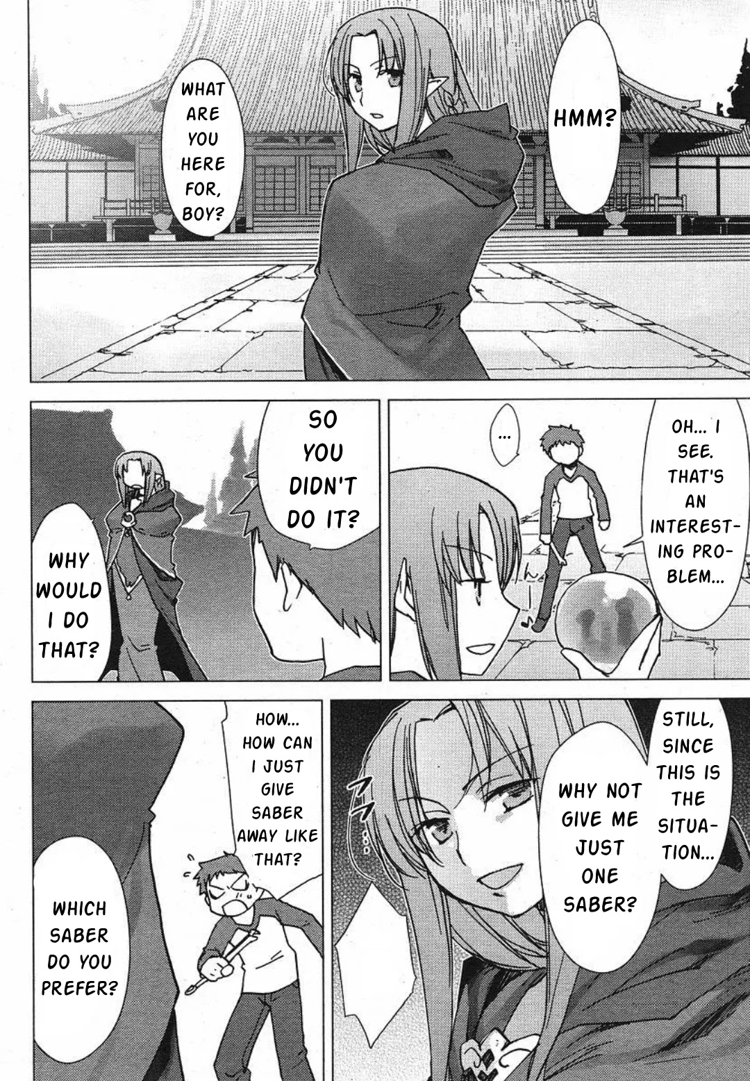 Fate/Tiger Colosseum Upper - Chapter 1: 3 Sabers?!