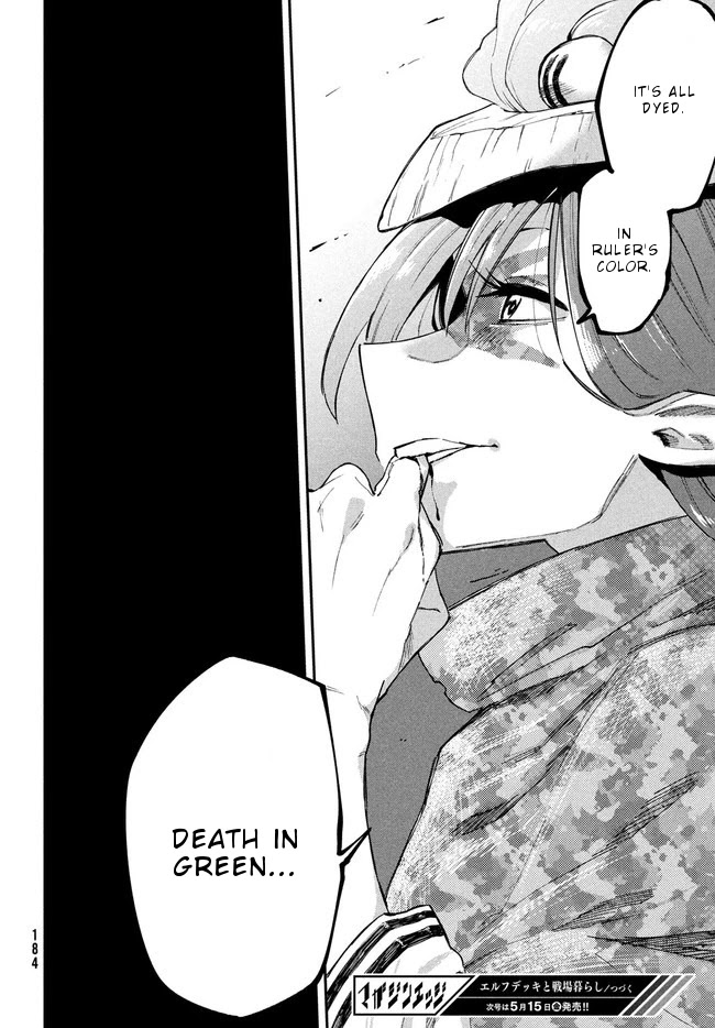 Elf Deck To Senjou Gurashi - Chapter 10: Marching Footsteps Of Death