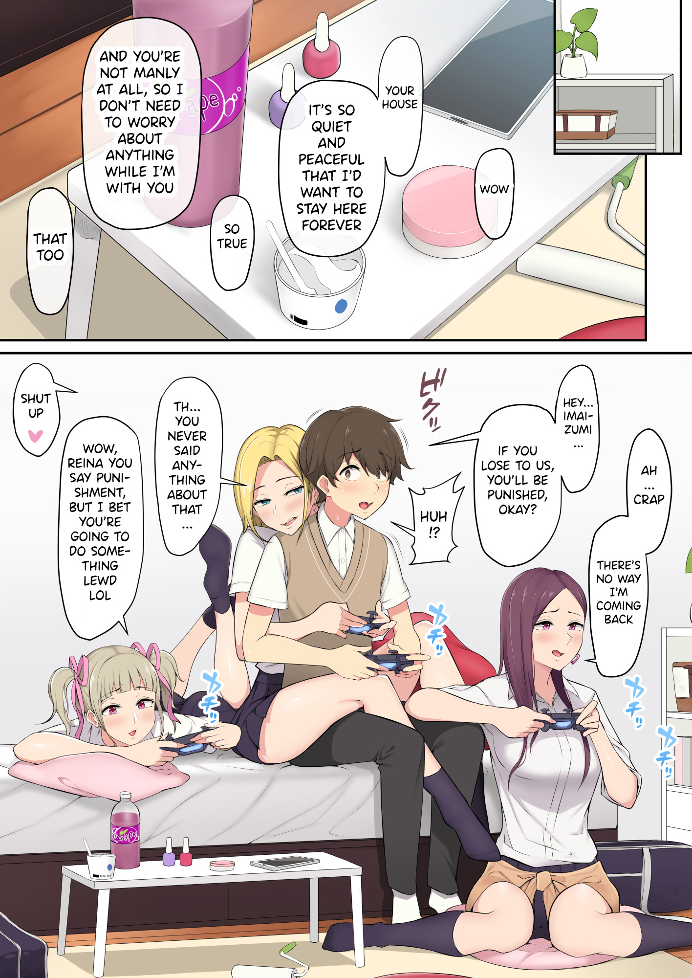 Imaizumi's House Is A Place For Gals To Gather - Chapter 1