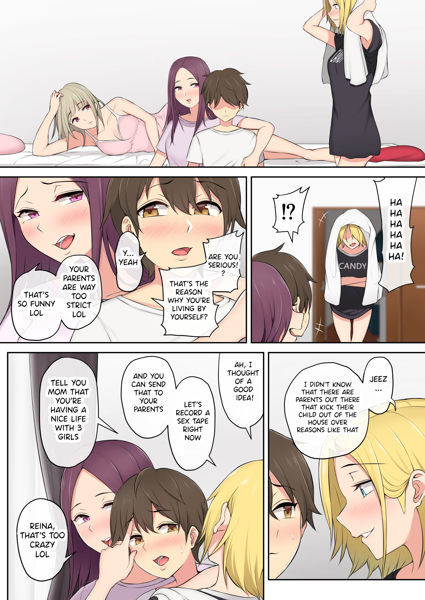 Imaizumi's House Is A Place For Gals To Gather - Chapter 1