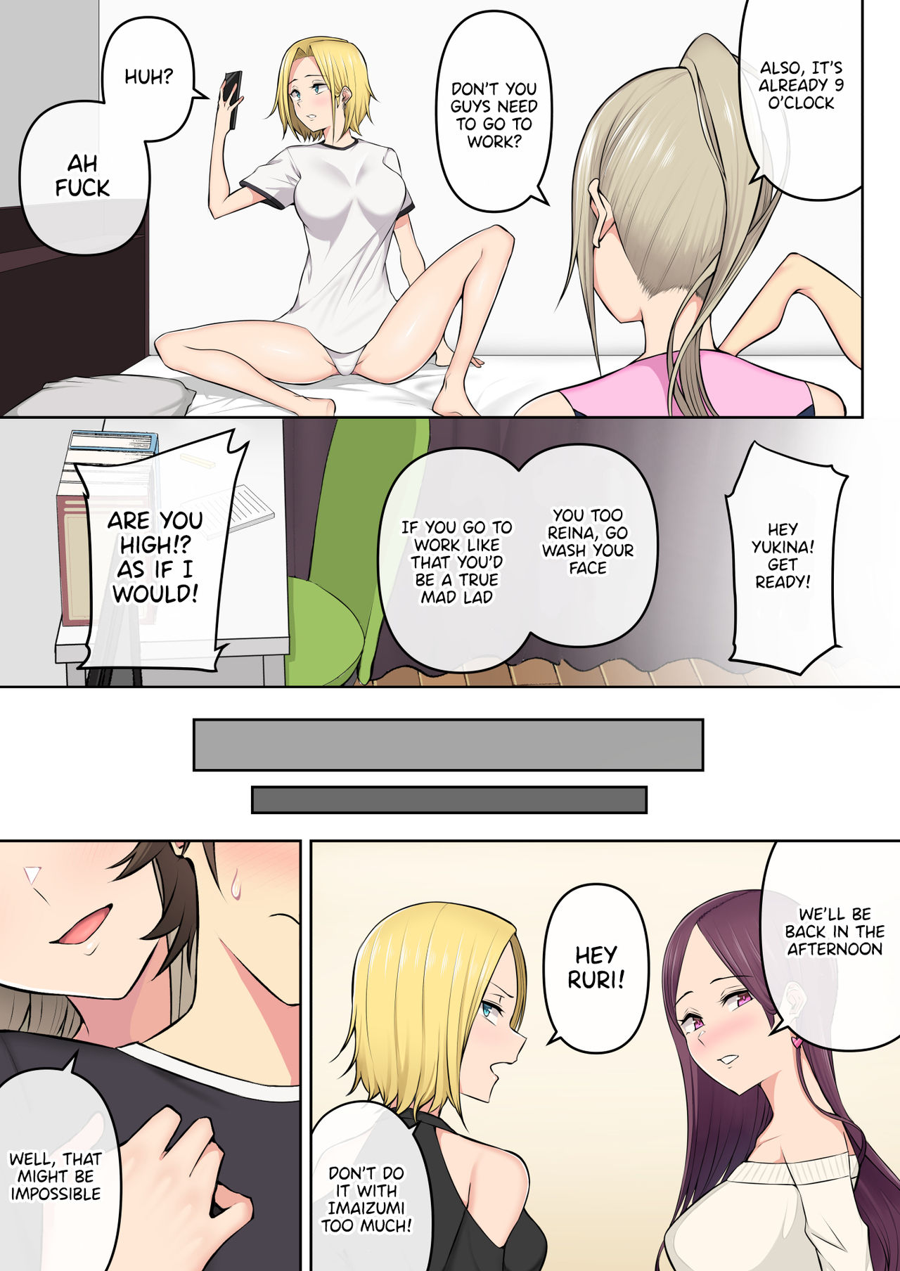 Imaizumi's House Is A Place For Gals To Gather - Chapter 3