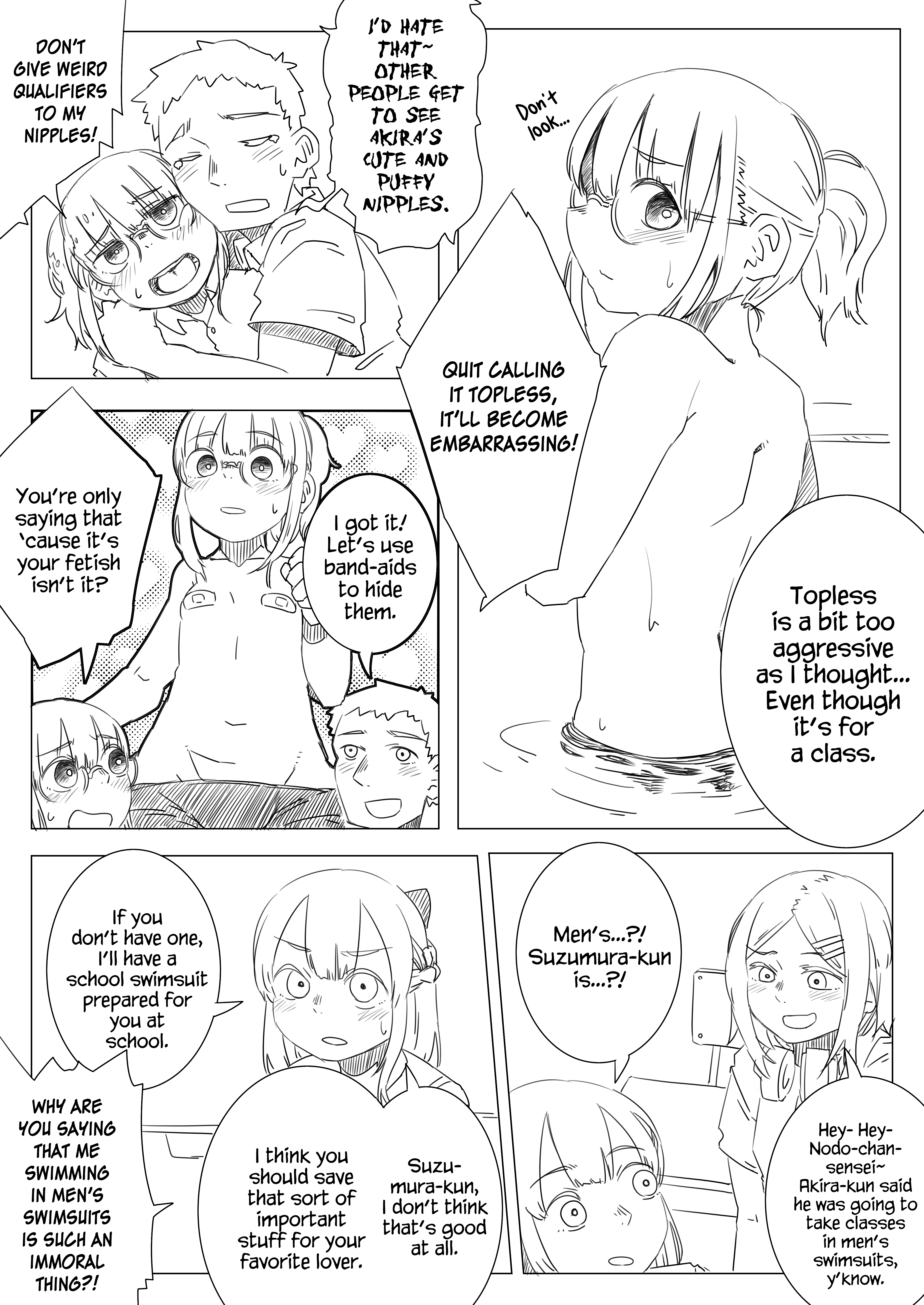 Danshikou Ni Dokusareta Otokonoko - Chapter 24: Swimsuits