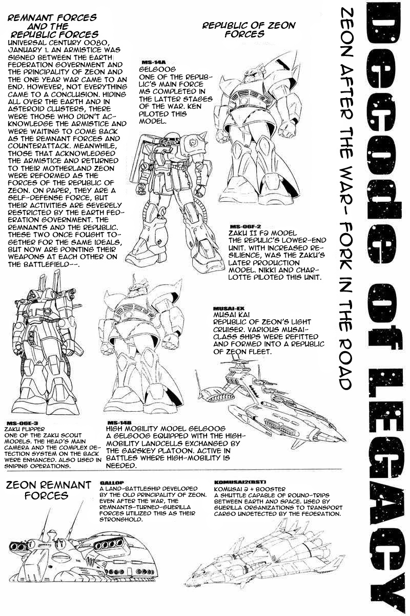 Gundam Legacy - Vol.3 Chapter 13-17 : Volume 3 [End]