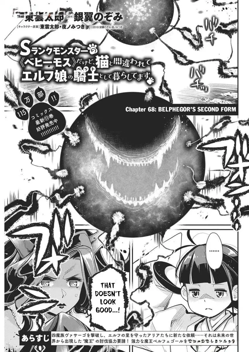 S-Rank Monster No Behemoth Dakedo, Neko To Machigawarete Erufu Musume No Kishi (Pet) Toshite Kurashitemasu - Chapter 68