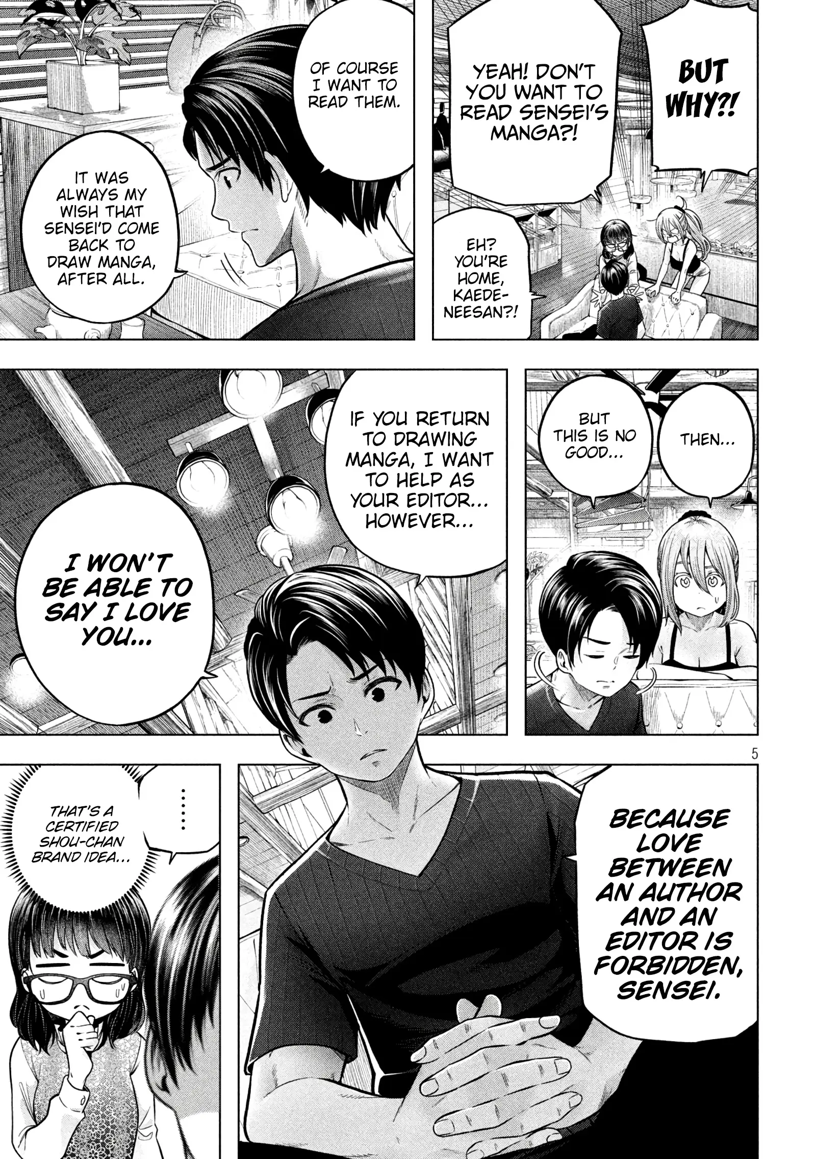 Why Are You Here Sensei!? - Chapter 112: Look At Me With That Kind Of Glance